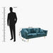 Malone 3-Seater Velvet Sofa with 2 Cushions-Sofas-thumbnailMobile-7