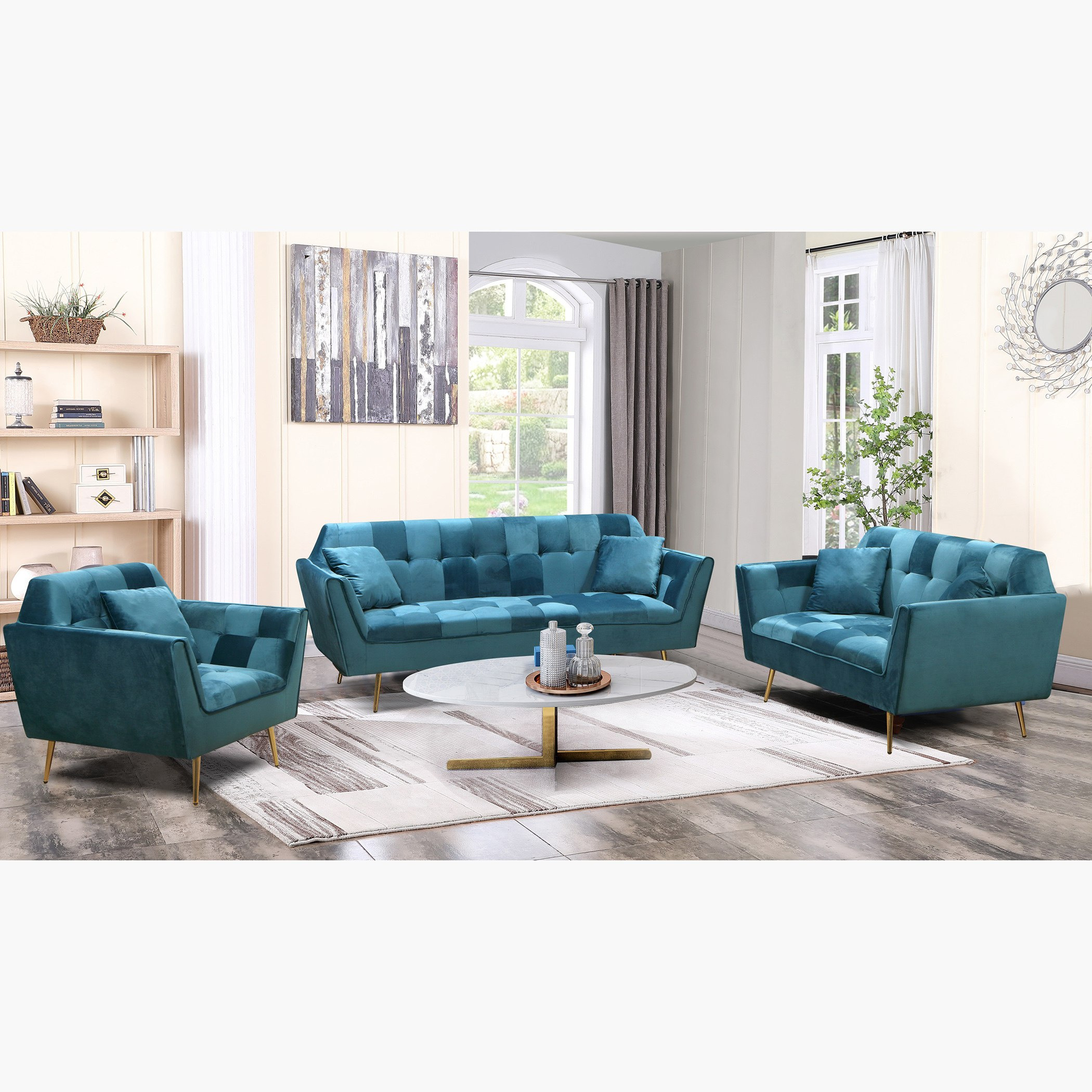 كنبة مخمليّة مقعد واحد من مالون-hbxlivingroom-sofasandarmchairs-sofas-image-6