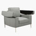 Aria 1-Seater Fabric Sofa with Arm Storage-Armchairs-thumbnailMobile-4