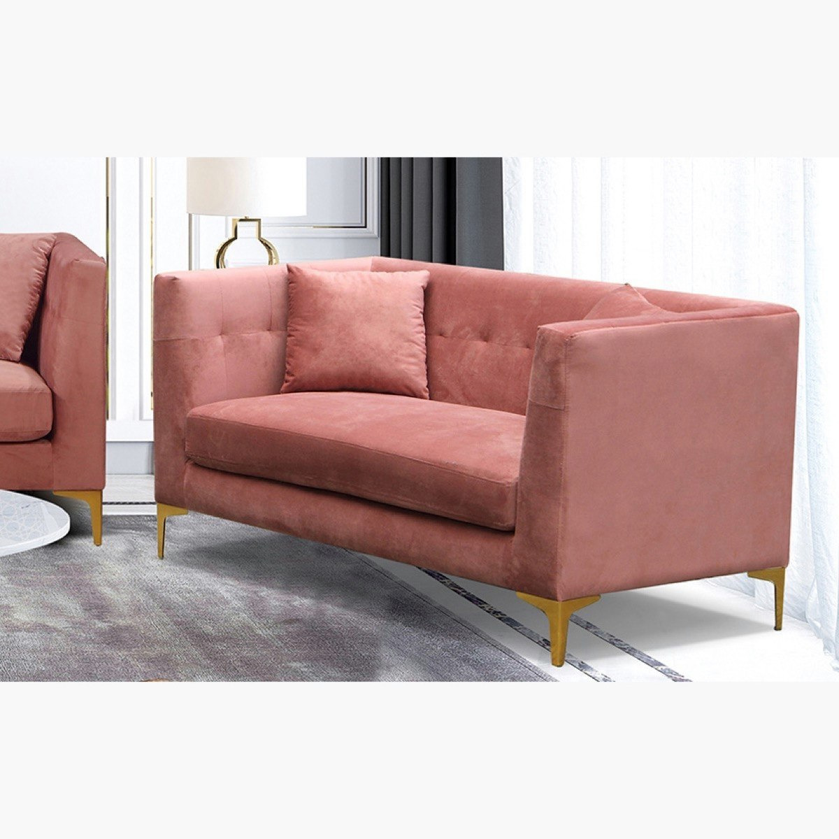 كنبة مخمليّة مقعدين ووسادتين من بليز-hbxlivingroom-sofasandarmchairs-sofas-image-1