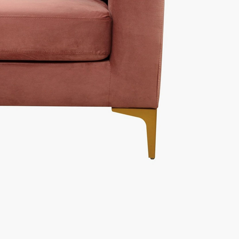 Blaise 2-Seater Velvet Sofa with 2 Cushions-Sofas-image-5