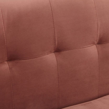 Blaise 2-Seater Velvet Sofa with 2 Cushions