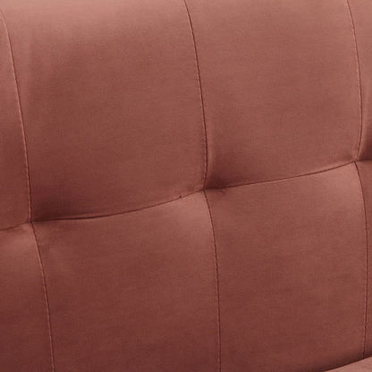Blaise 1-Seater Velvet Sofa with Cushion