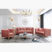 Blaise 1-Seater Velvet Sofa with Cushion-Sofas-thumbnail-7