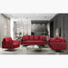 Nilton 3-Seater Velvet Sofa with 2 Cushions-Sofas-thumbnail-4