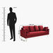 Nilton 3-Seater Velvet Sofa with 2 Cushions-Sofas-thumbnail-6