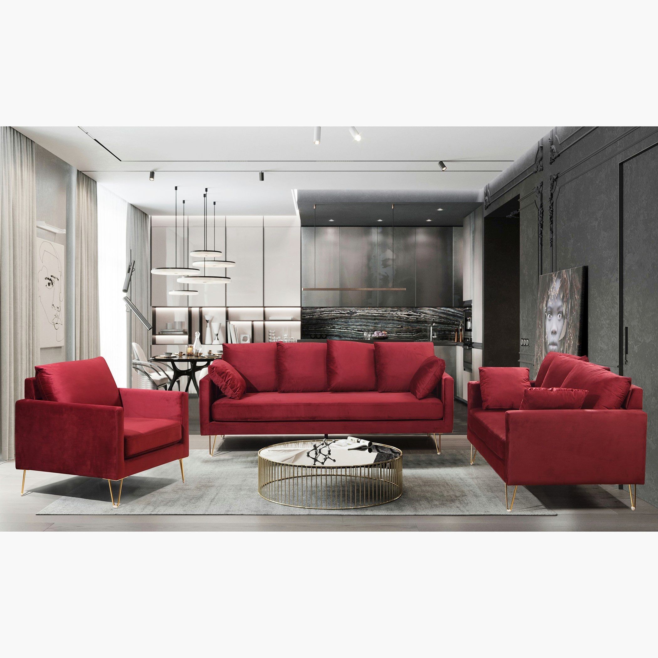 كنبة مخمليّة مقعدين بوسادتين من نيلتون-hbxlivingroom-sofasandarmchairs-sofas-image-5