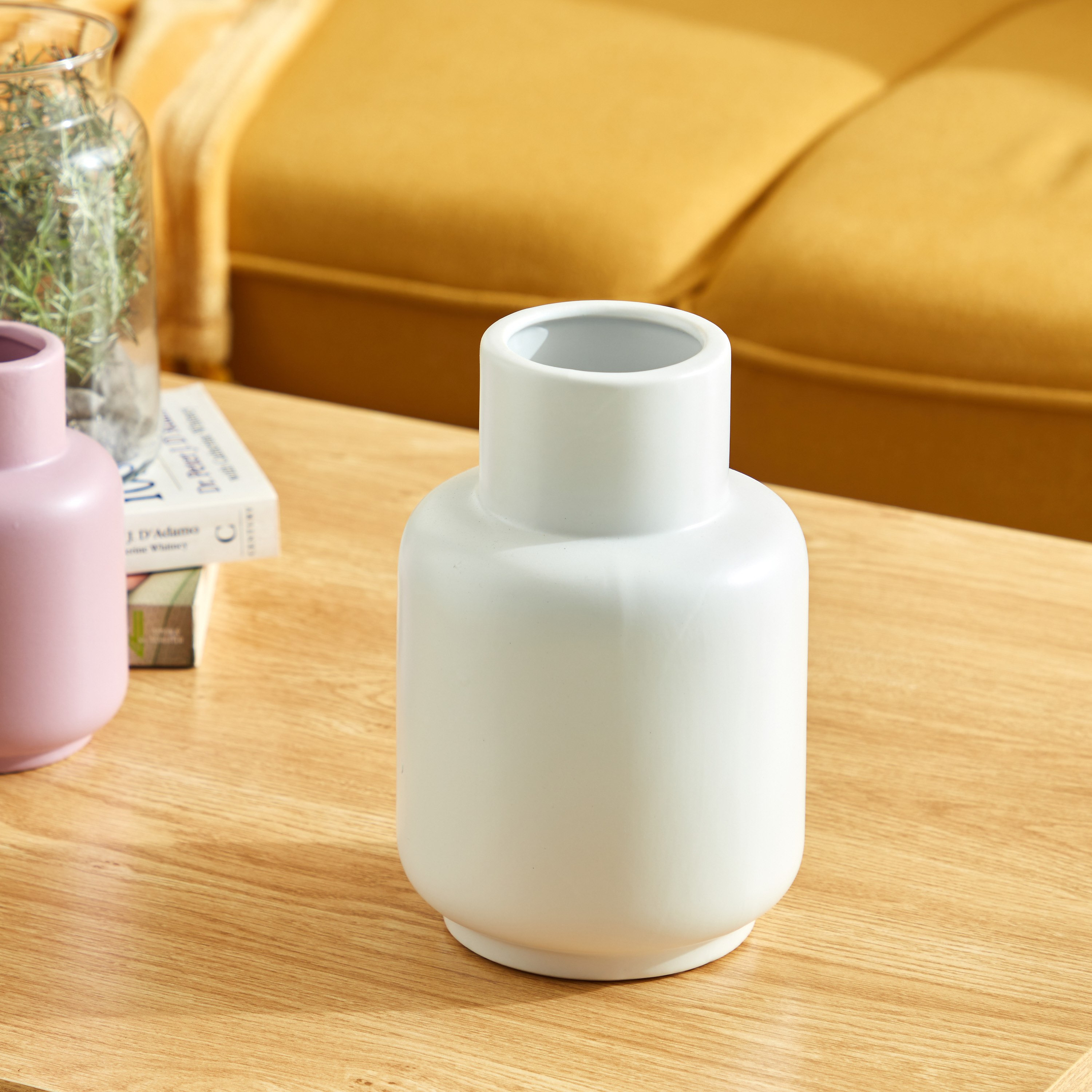 مزهرية سيراميك من إميرالد - 13x13x20 سم-hbxbedroom-decorandaccessories-vases-image-2