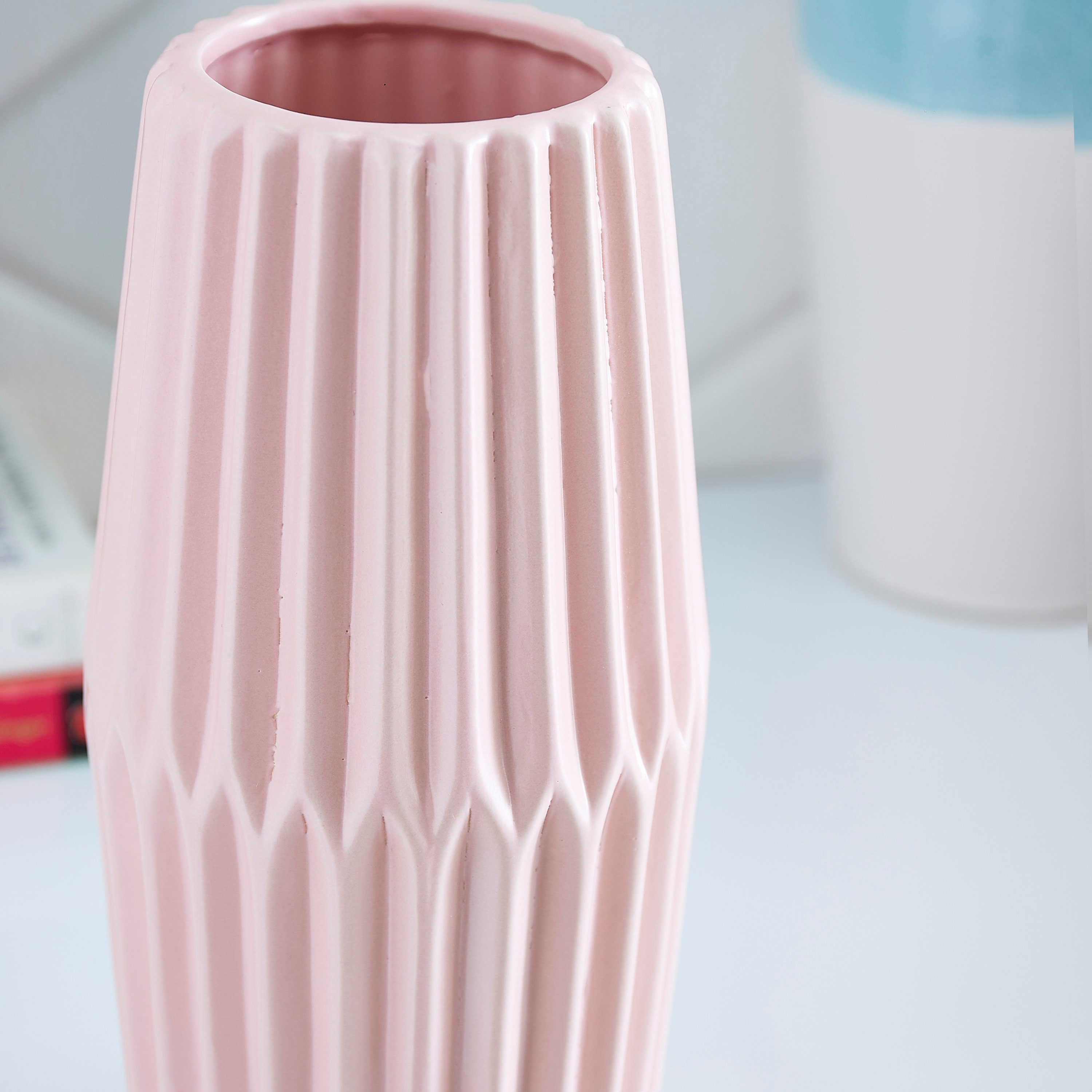 مزهرية سيراميك من اميرالد - 12x12x25 سم-hbxbedroom-decorandaccessories-vases-image-3