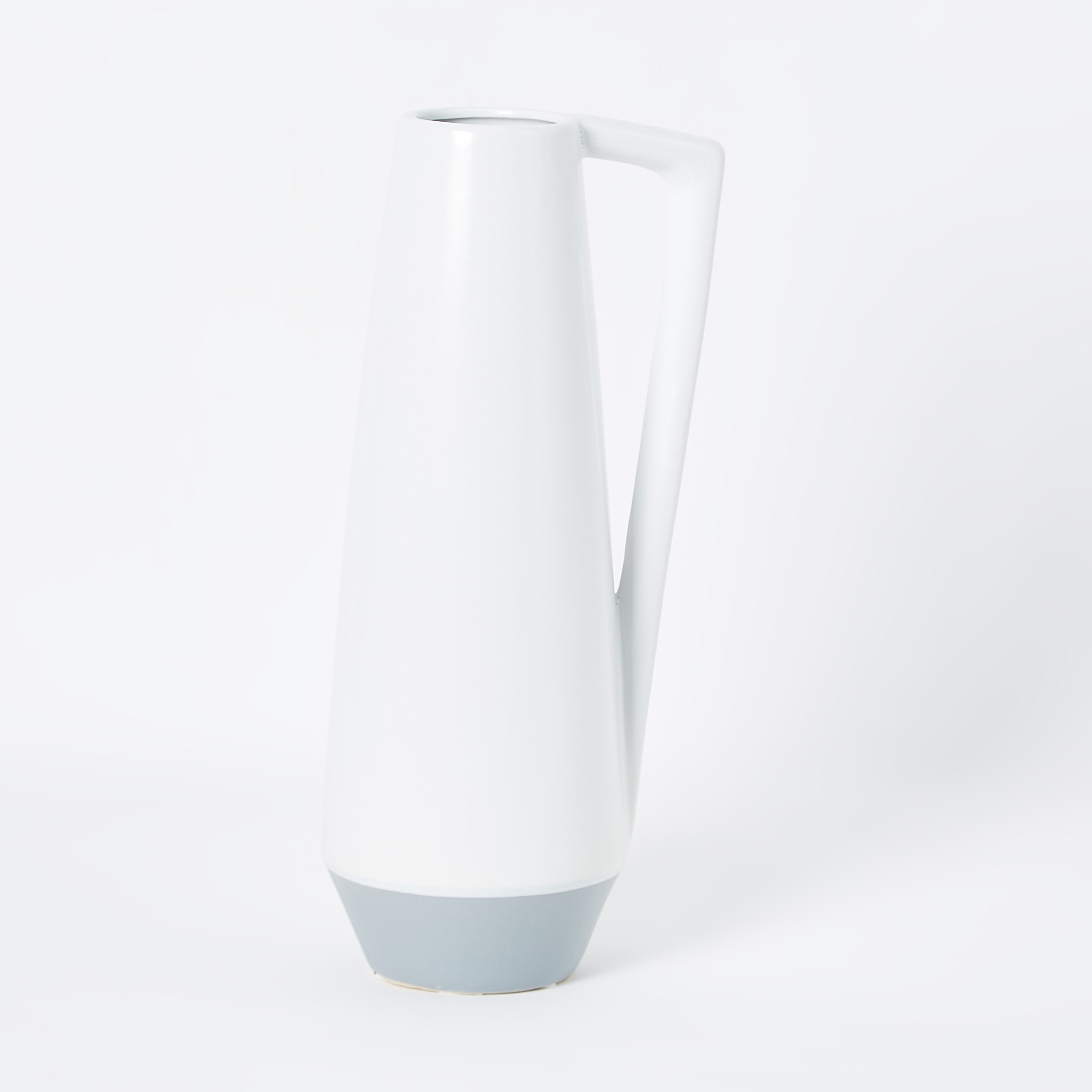 مزهرية سيراميك مخروطية من اميرالد - 15.5x13x35.5 سم-hbxbedroom-decorandaccessories-vases-image-5