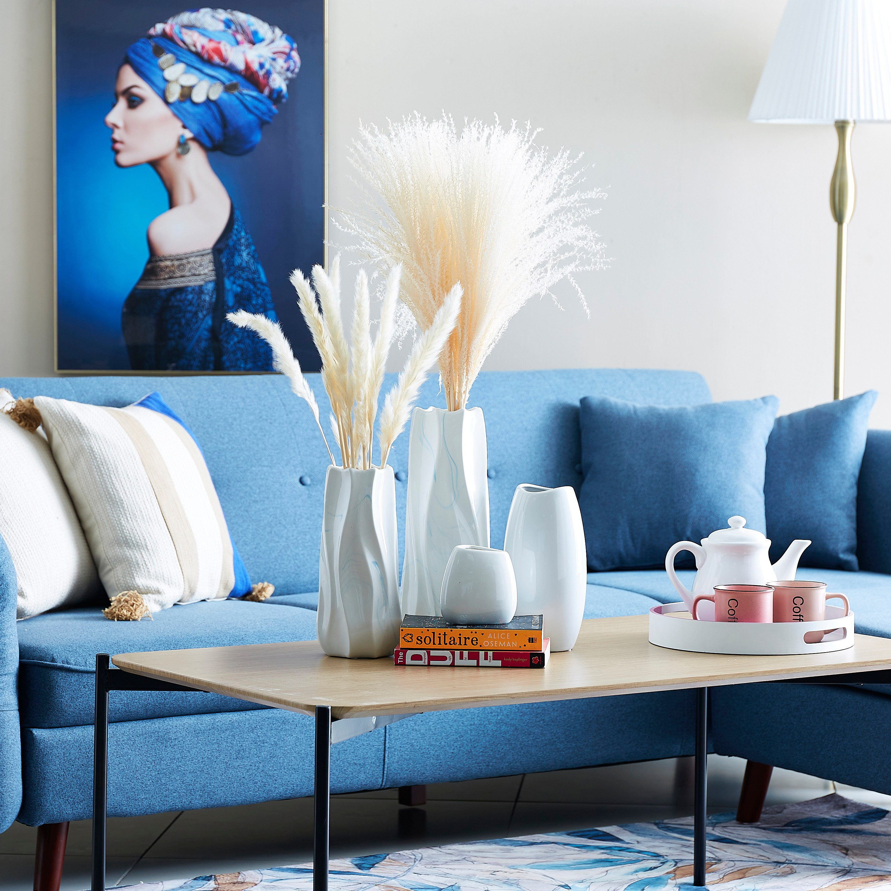 مزهرية سيراميك بعنق منحني من إميرالد - 12.5x12.5x24 سم-hbxbedroom-decorandaccessories-vases-image-4
