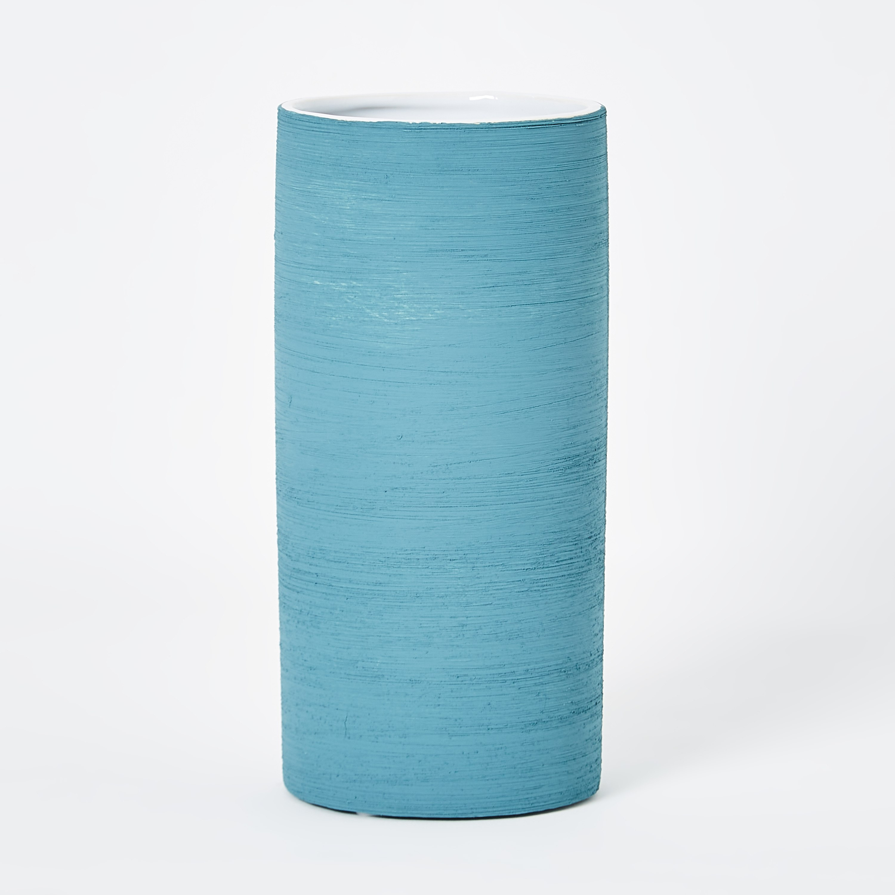 مزهرية سيراميك بارزة الملمس من إميرالد - 10x10x20.5 سم-hbxbedroom-decorandaccessories-vases-image-5