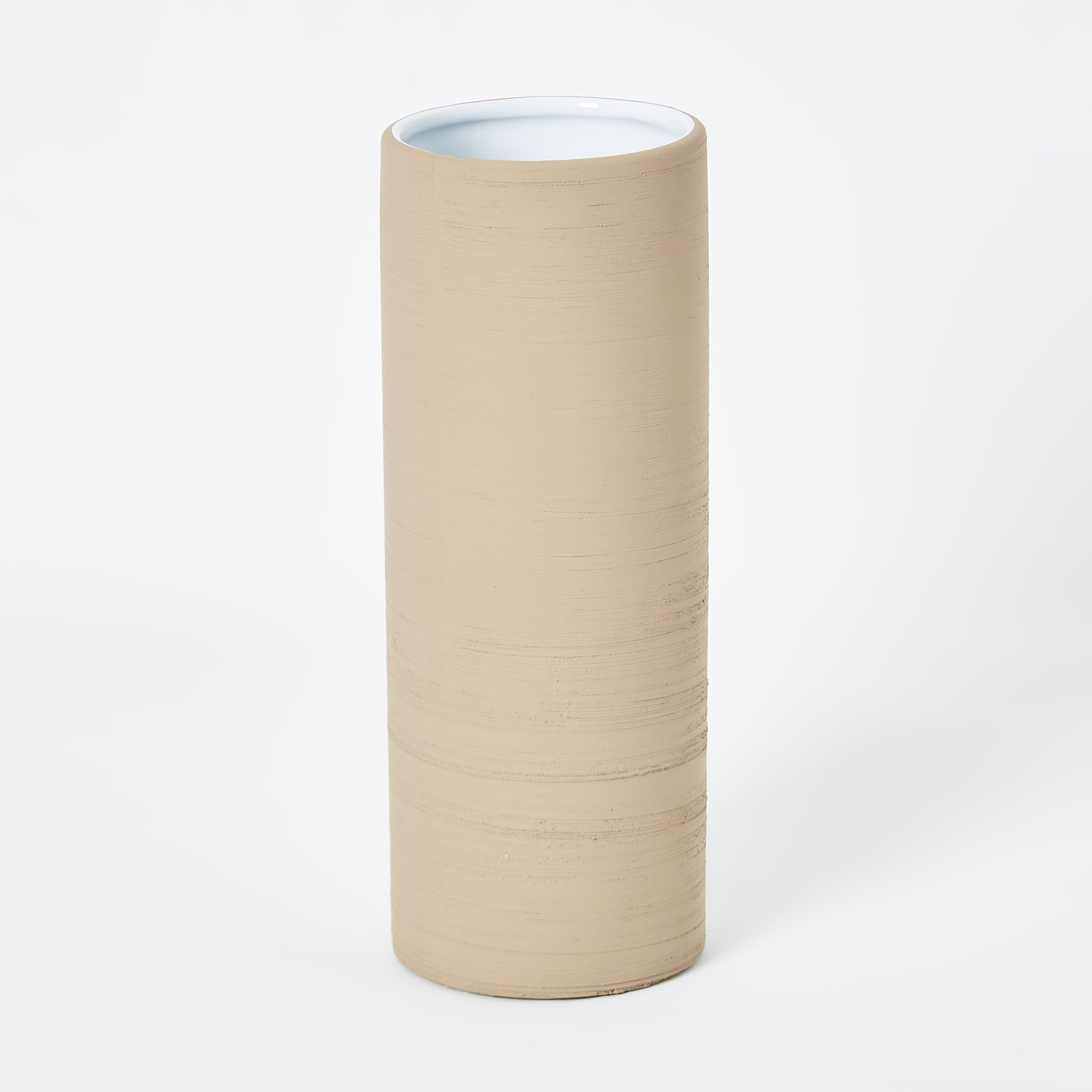 مزهرية سيراميك بارزة الملمس من إميرالد - 10x10x26 سم-hbxbedroom-decorandaccessories-vases-image-5