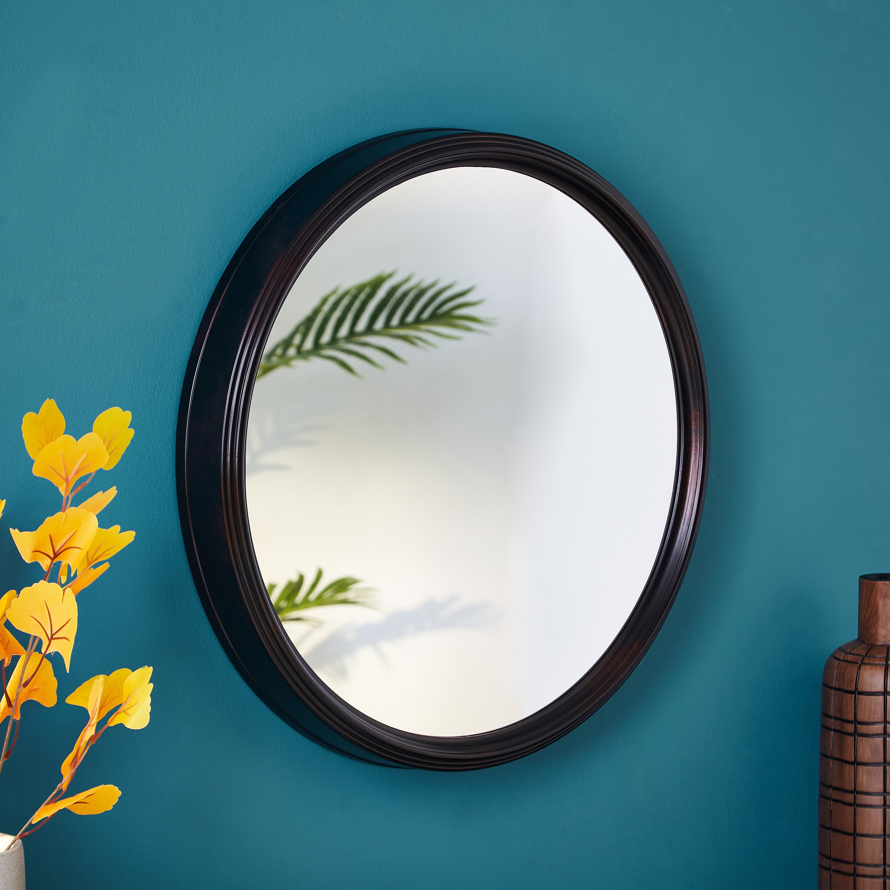 مرآة حائط مستديرة من إلفيو - 50x6 سم-PROMO_HB_AE_B1G1_250925-image-1