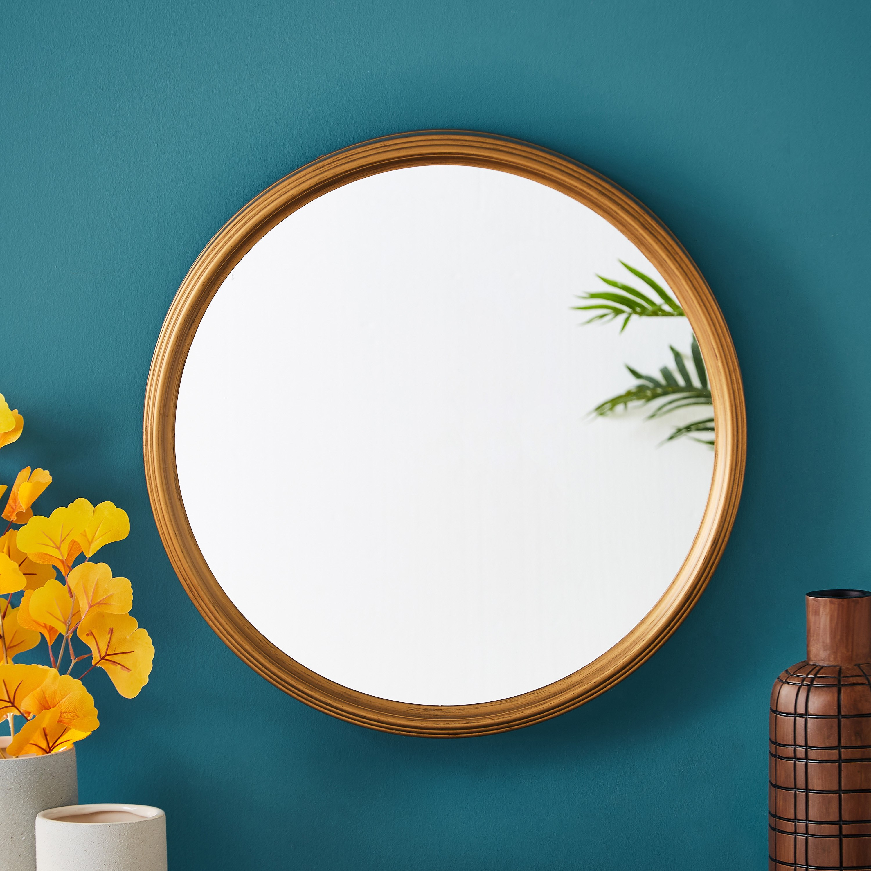 مرآة حائط مستديرة من إلفيو - 50x6 سم-PROMO_HB_AE_B1G1_250925-image-2