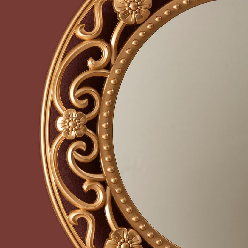 مرآة ديكور جدارية مستديرة من إلفيو - 59x6x59 سم-%D8%A7%D9%84%D9%85%D8%B1%D8%A7%D9%8A%D8%A7-image-2