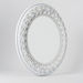 Elvio Round Decorative Wall Mirror with Cutwork Border - 59x6x59 cm-Mirrors-thumbnailMobile-4
