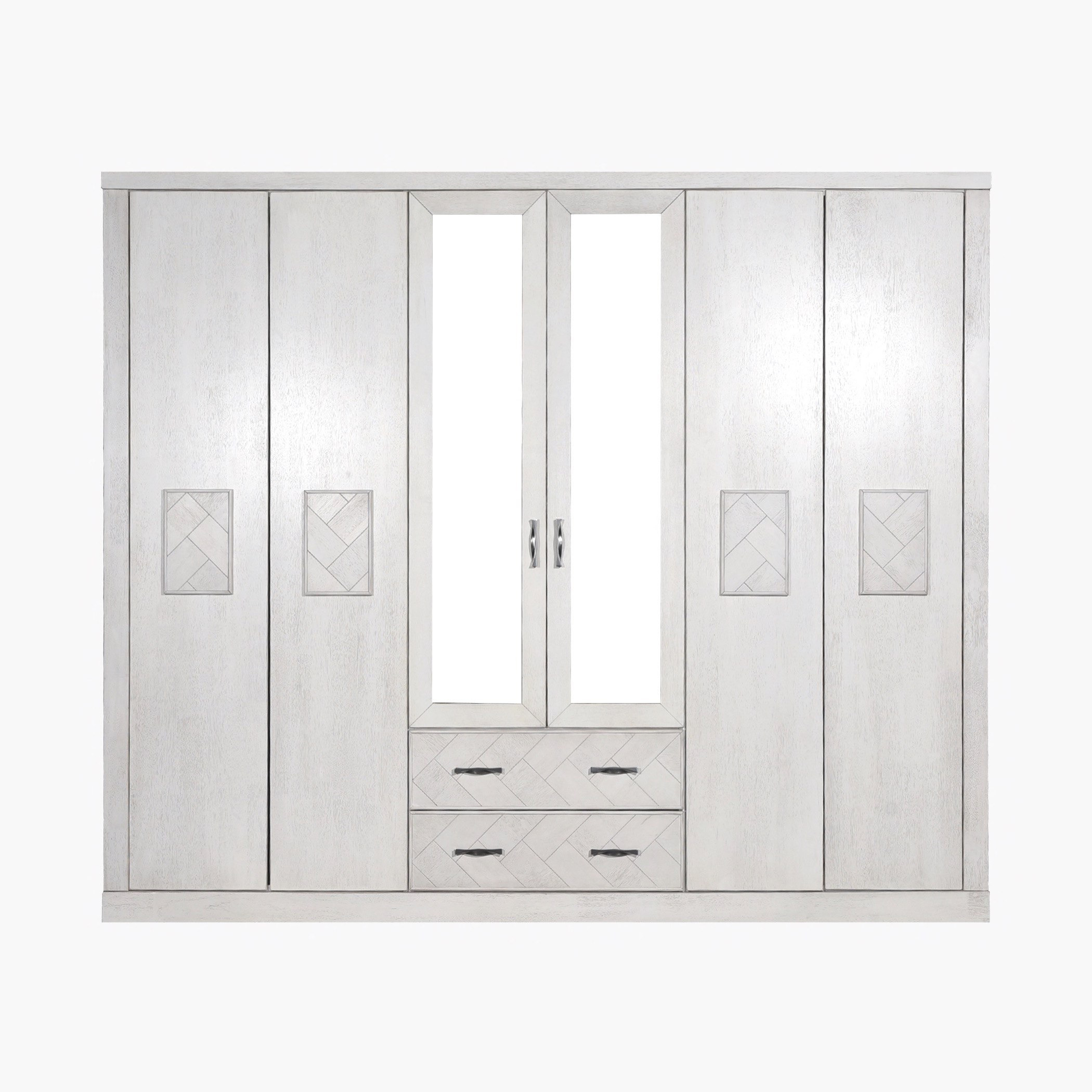 خزانة ملابس بـ6 أبواب ودرجين ومرآة من توسكانا-hbxfurniture-wardrobes-image-2