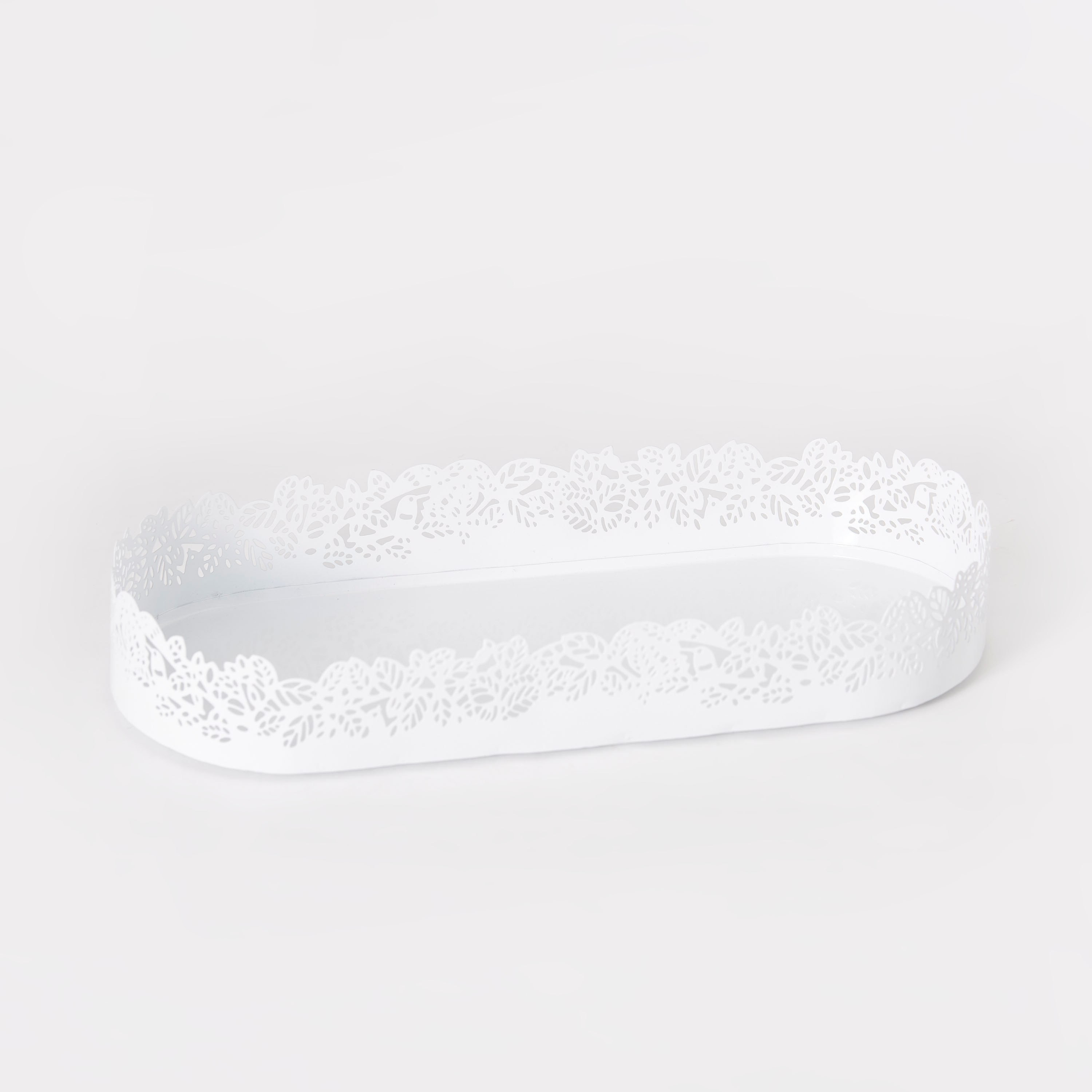 Noah Metal Baroque Oval Candle Dish - 35x15 cm-hbxlivingroom-decorandaccessories-candleholders-image-5