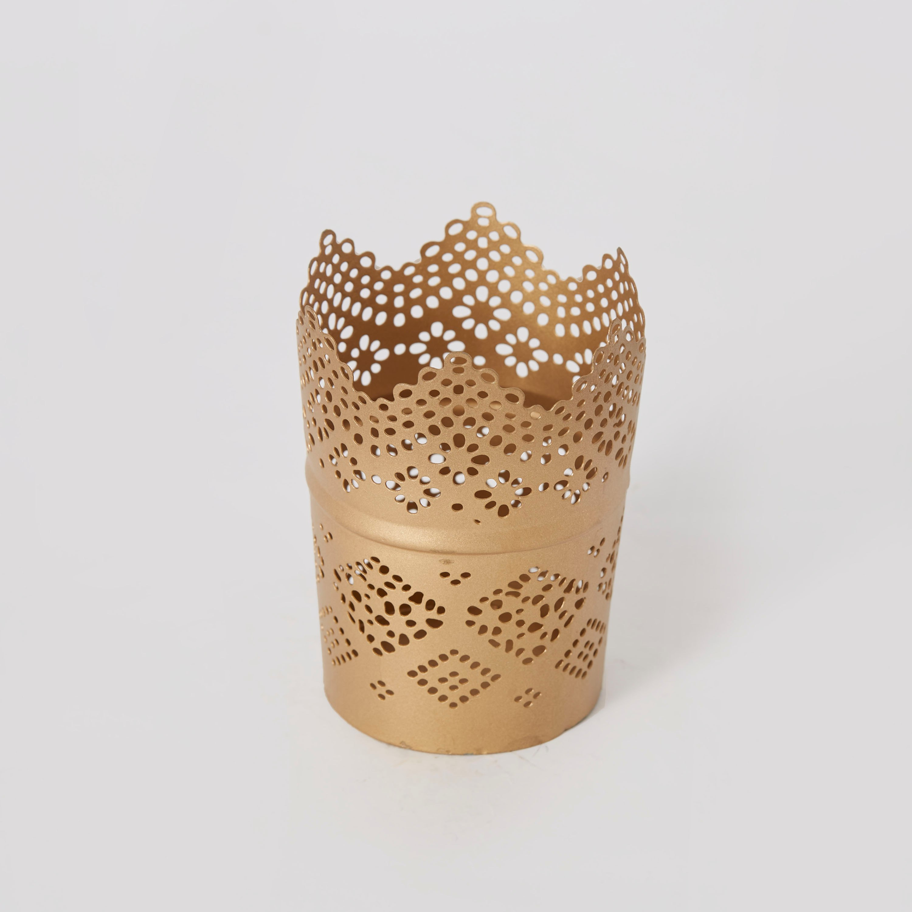 مزهرية معدنية باروك ذهبية من نواه- 11 سم-hbxbedroom-decorandaccessories-vases-image-4