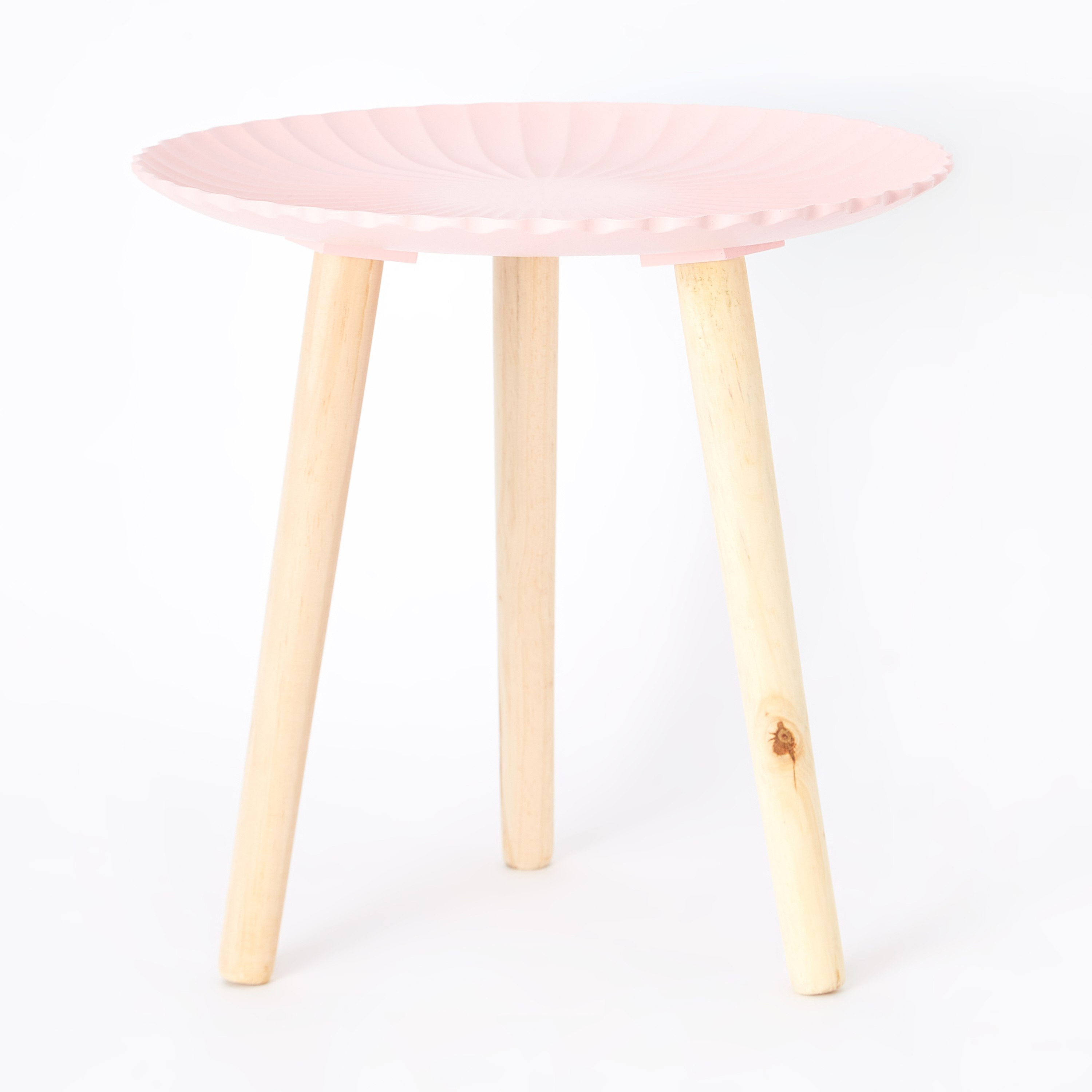 Indie Vibe Zyla MDF Etched Enchanted Accent Table - 46.5x46.5x28 cm-hbxfurniture-livingroom-endtables-image-5