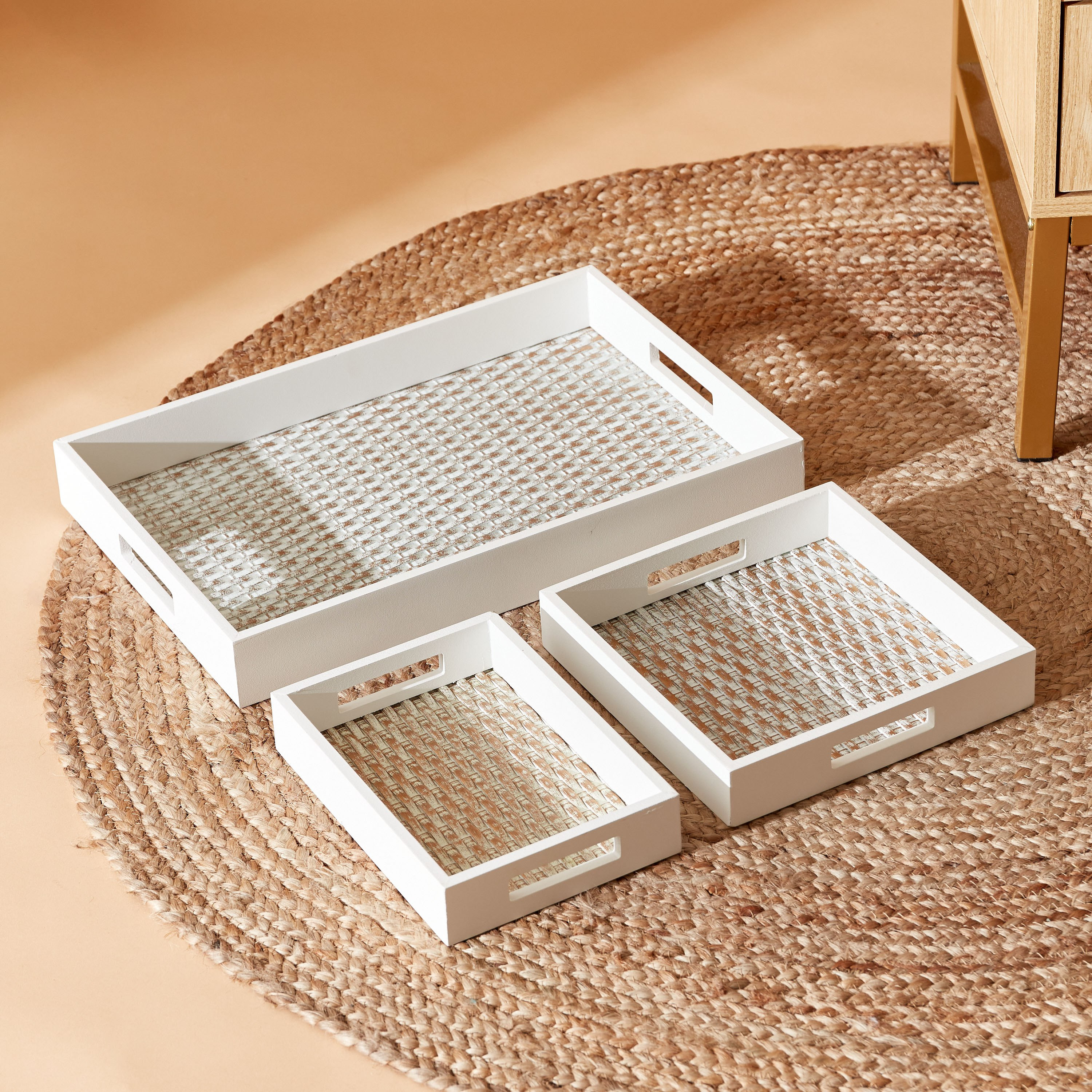 Zyla 3-Piece Basket Weave Detail Wooden Tray Set-hbxhomeware-hbxdecorandfurnishings-image-1