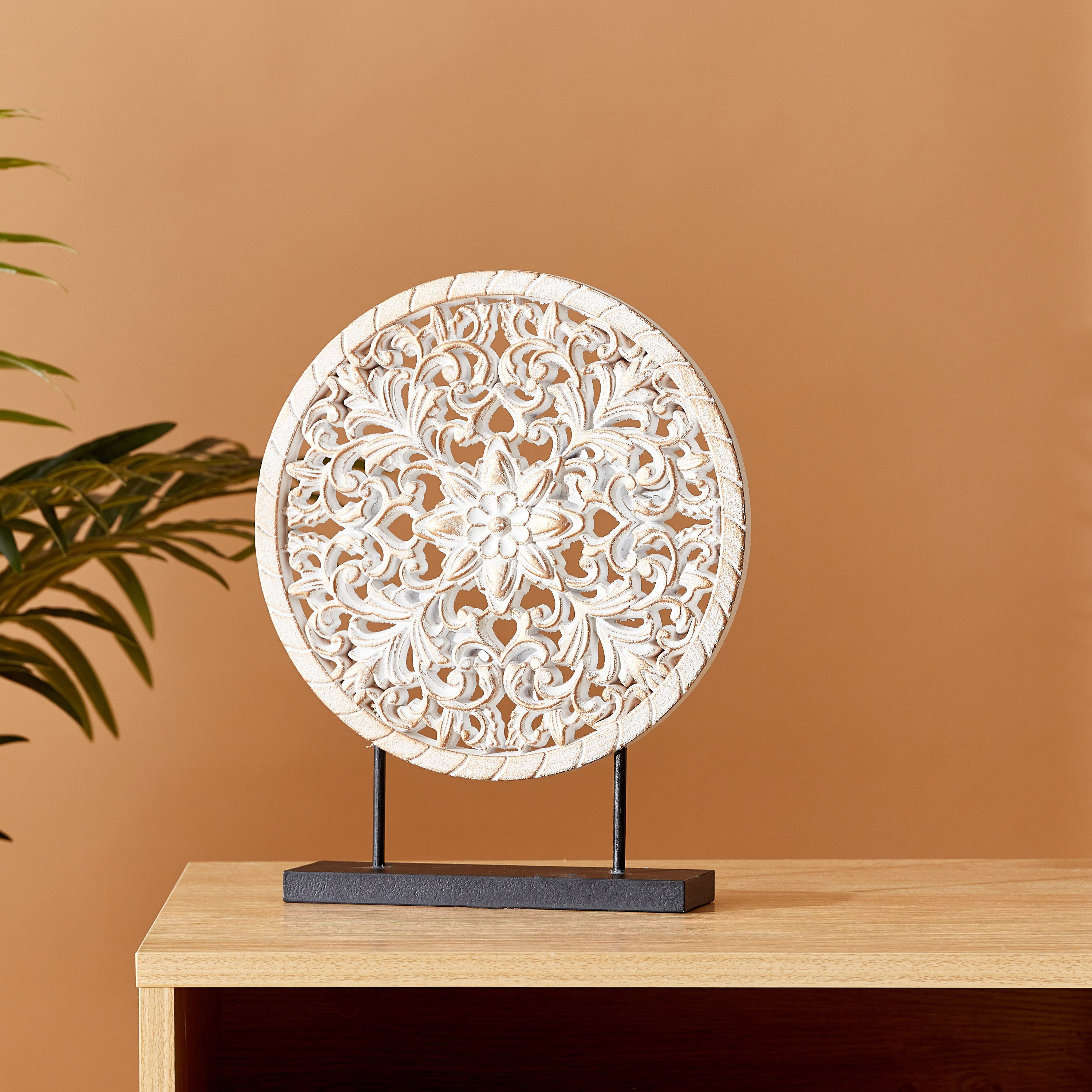 زينة طاولة مزخرفة من زيلا - 25 × 6 × 31.5 سم-hbxhomeware-homedecor-figurinesandornaments-image-1