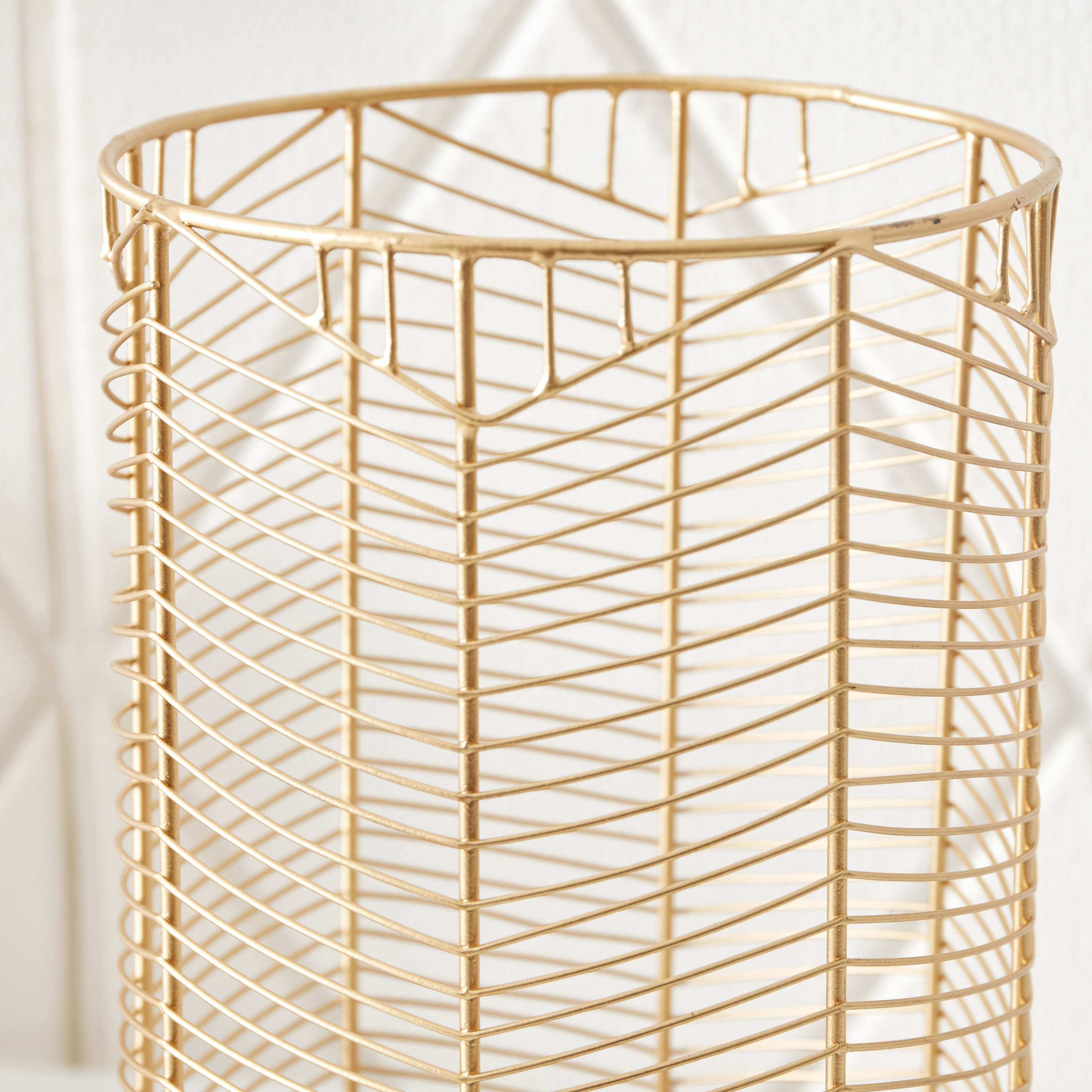 Lamya Metal Wire Candleholder - 5x15x26 cm-hbxlivingroom-decorandaccessories-candleholders-image-3