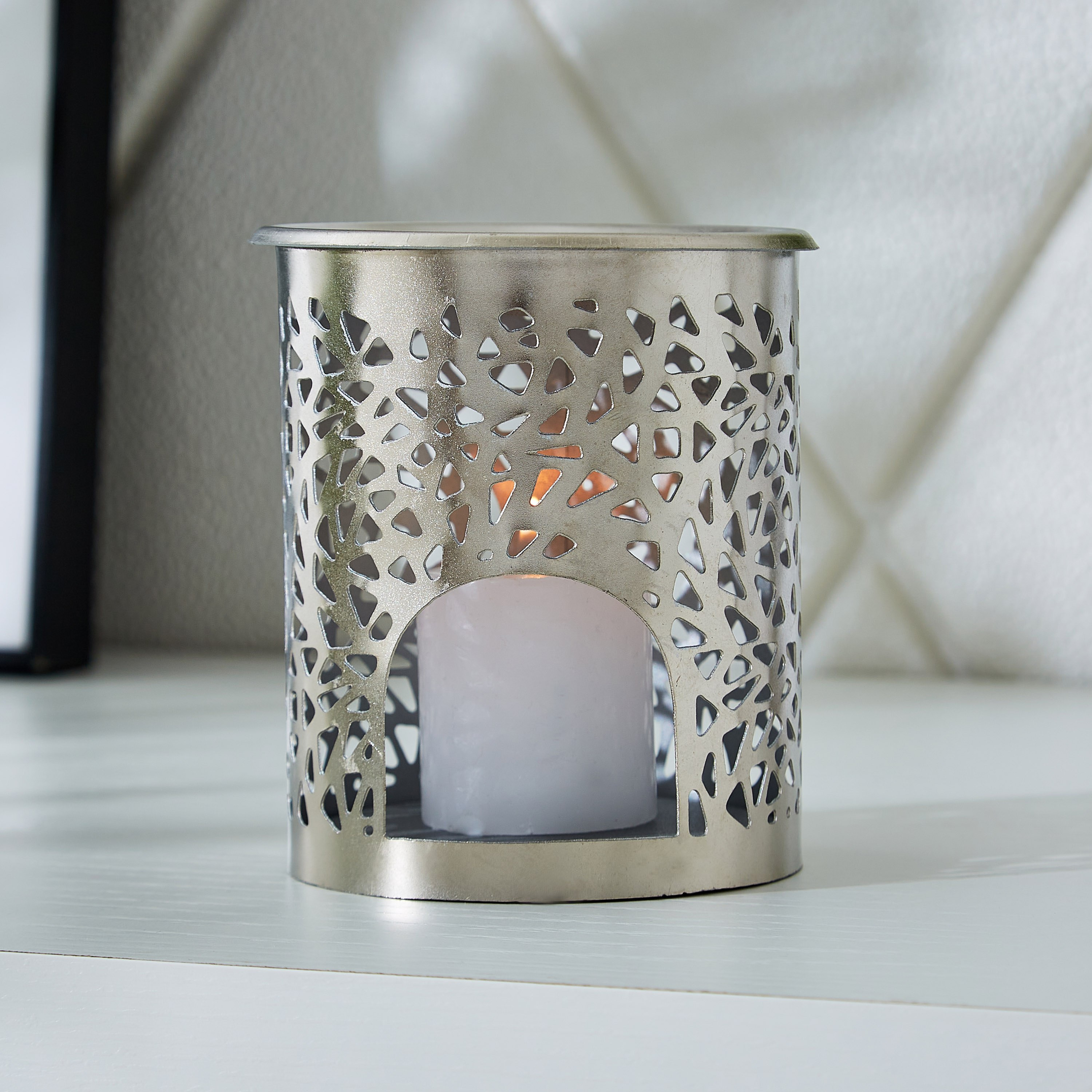 مبخرة معدنية بارزة الملمس من لميا - 8x8x10 سم-hbxbedroom-homefragrance-oilburners-image-3
