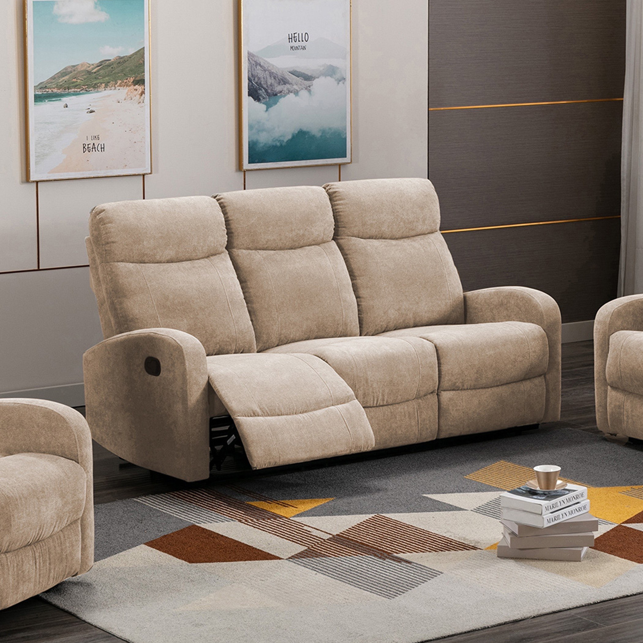 3 seater on sale lounge recliner