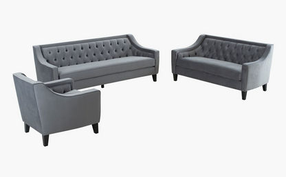 Modway 3-Seater Velvet Sofa 