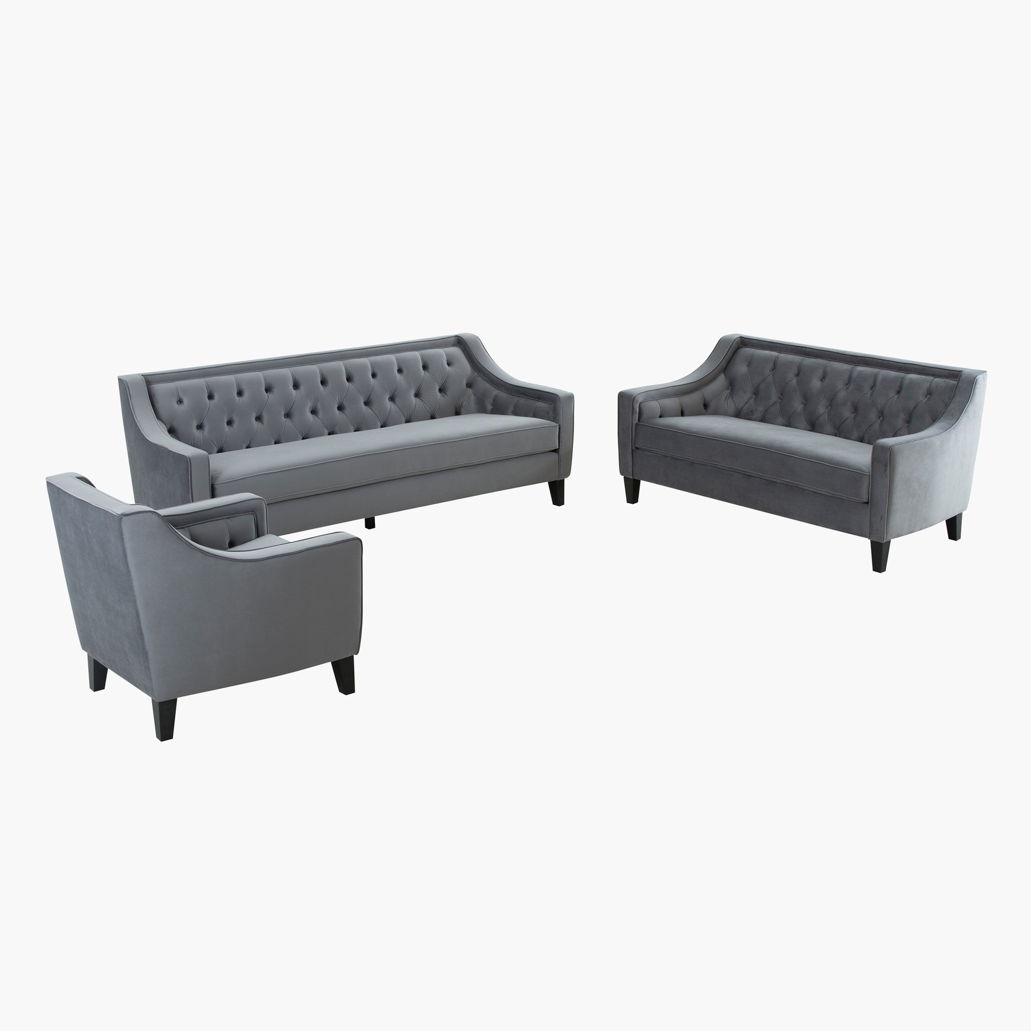 كنبة مخملية مقعدين من مودواي-hbxlivingroom-sofasandarmchairs-sofas-image-7