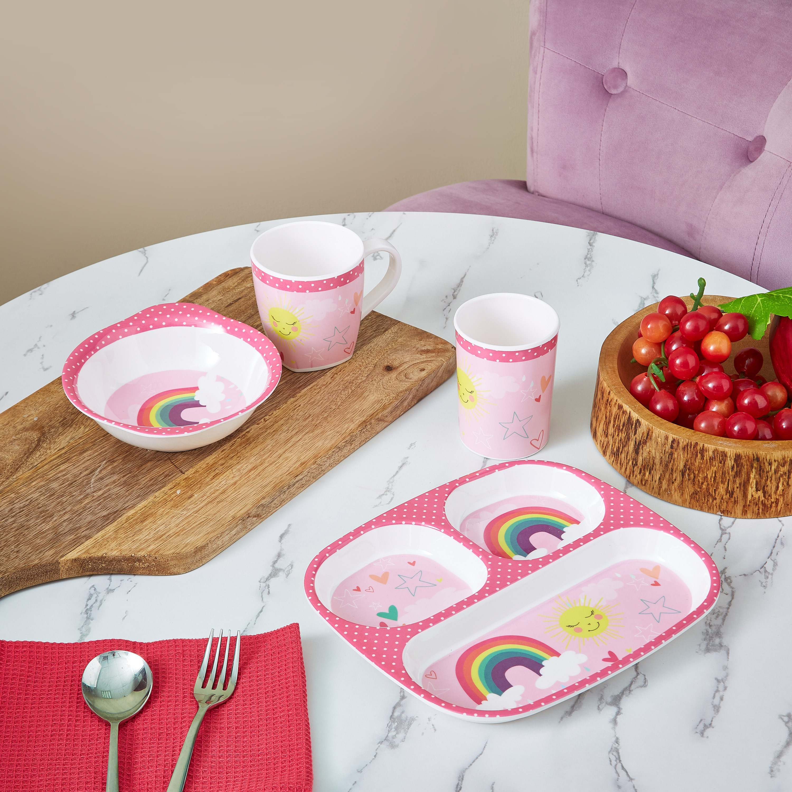 صحن مستطيلي بـ3 أقسام سيركس - 24x21.5 سم-hbxhomeware-hbxkidsandyouth-image-3