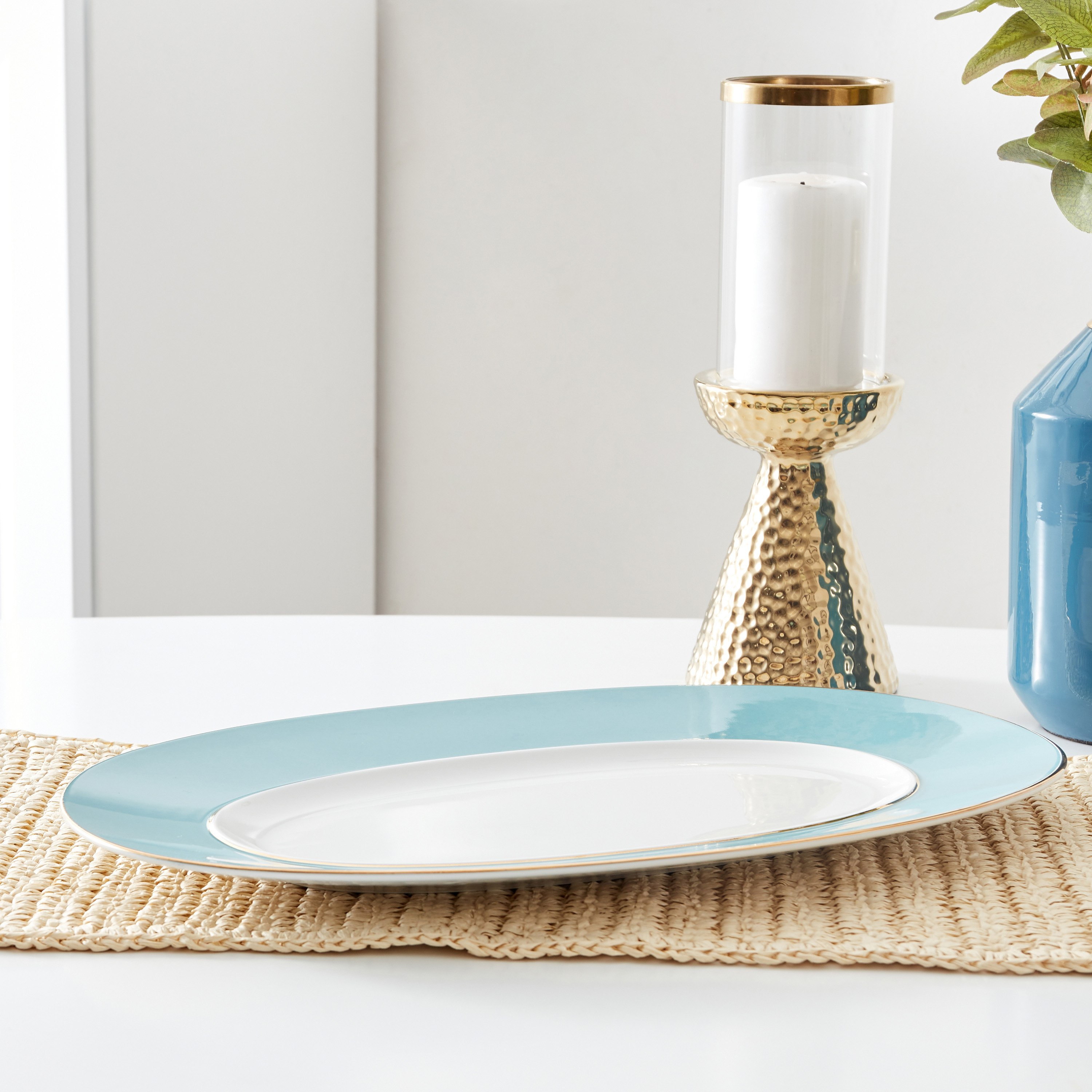 صحن بيضاوي من إليجنت - 38 سم-hbxdecorandfurnishings-tabletop-serveware-image-2