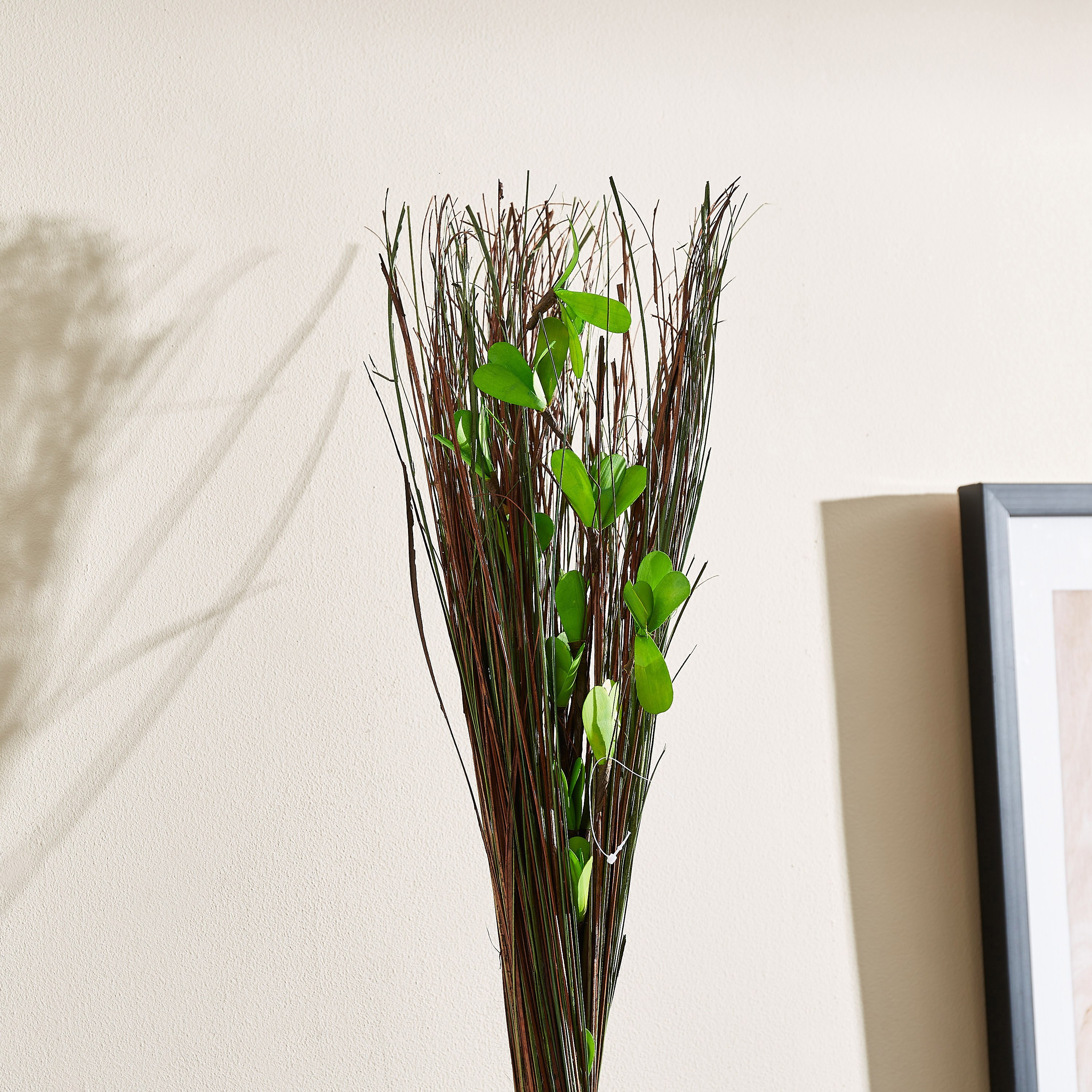 باقة نبات قائمة من إيستيل - 10x10x90 سم-hbxdecorandfurnishings-homeaccessories-artificialflowersandplants-image-2