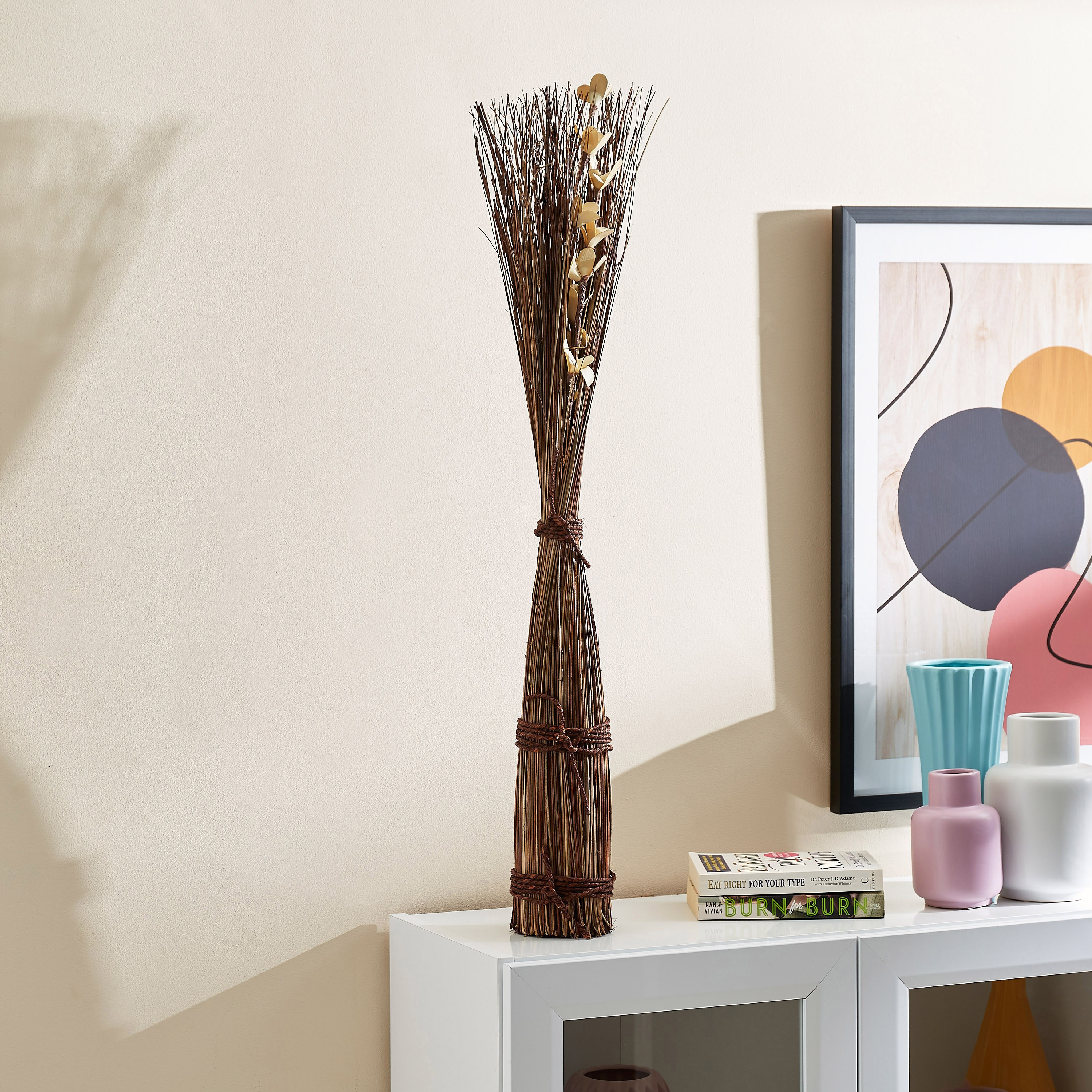 Estelle Standing Bunch - 10x10x90 cm-hbxdecorandfurnishings-homeaccessories-artificialflowersandplants-image-1
