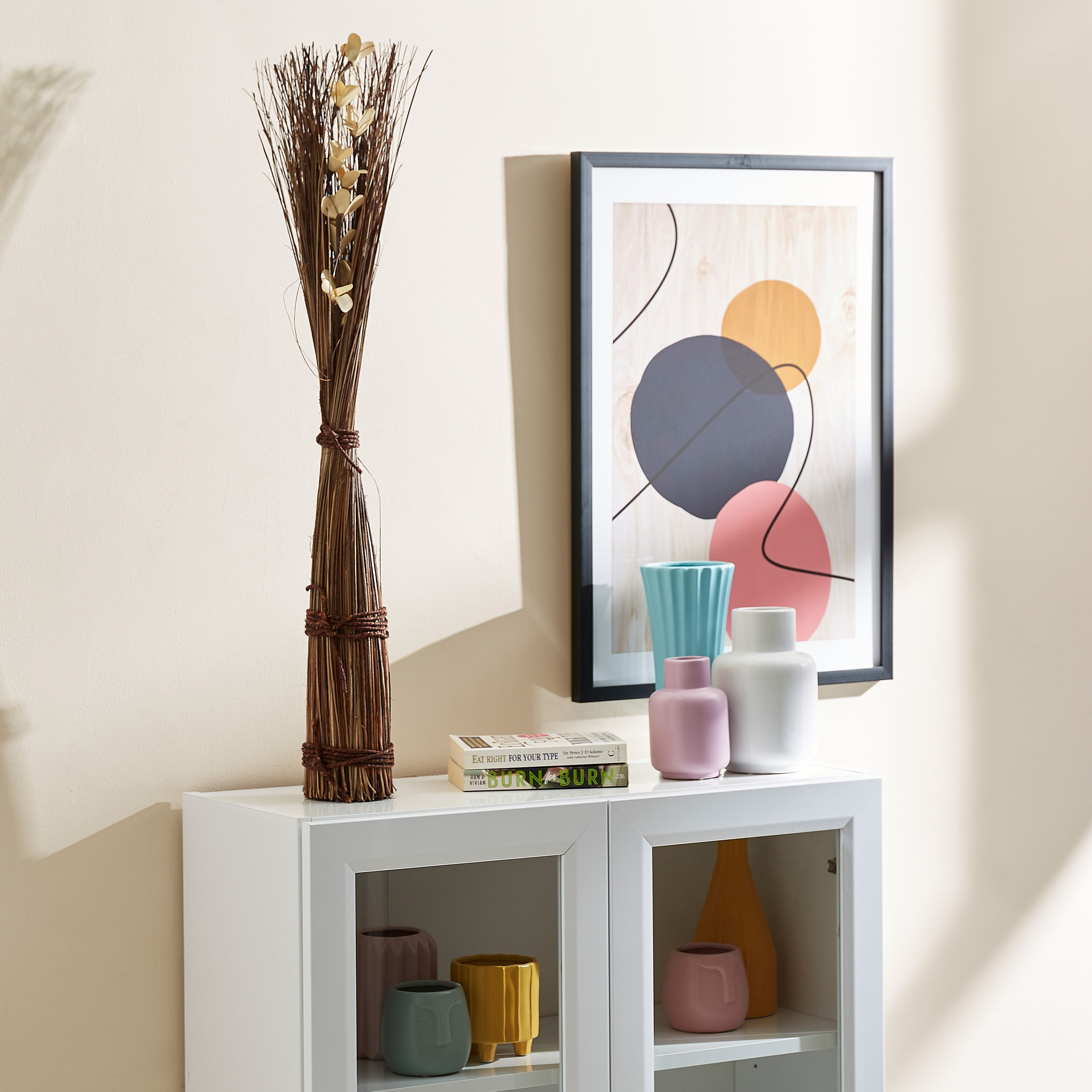 Estelle Standing Bunch - 10x10x90 cm-hbxdecorandfurnishings-homeaccessories-artificialflowersandplants-image-4