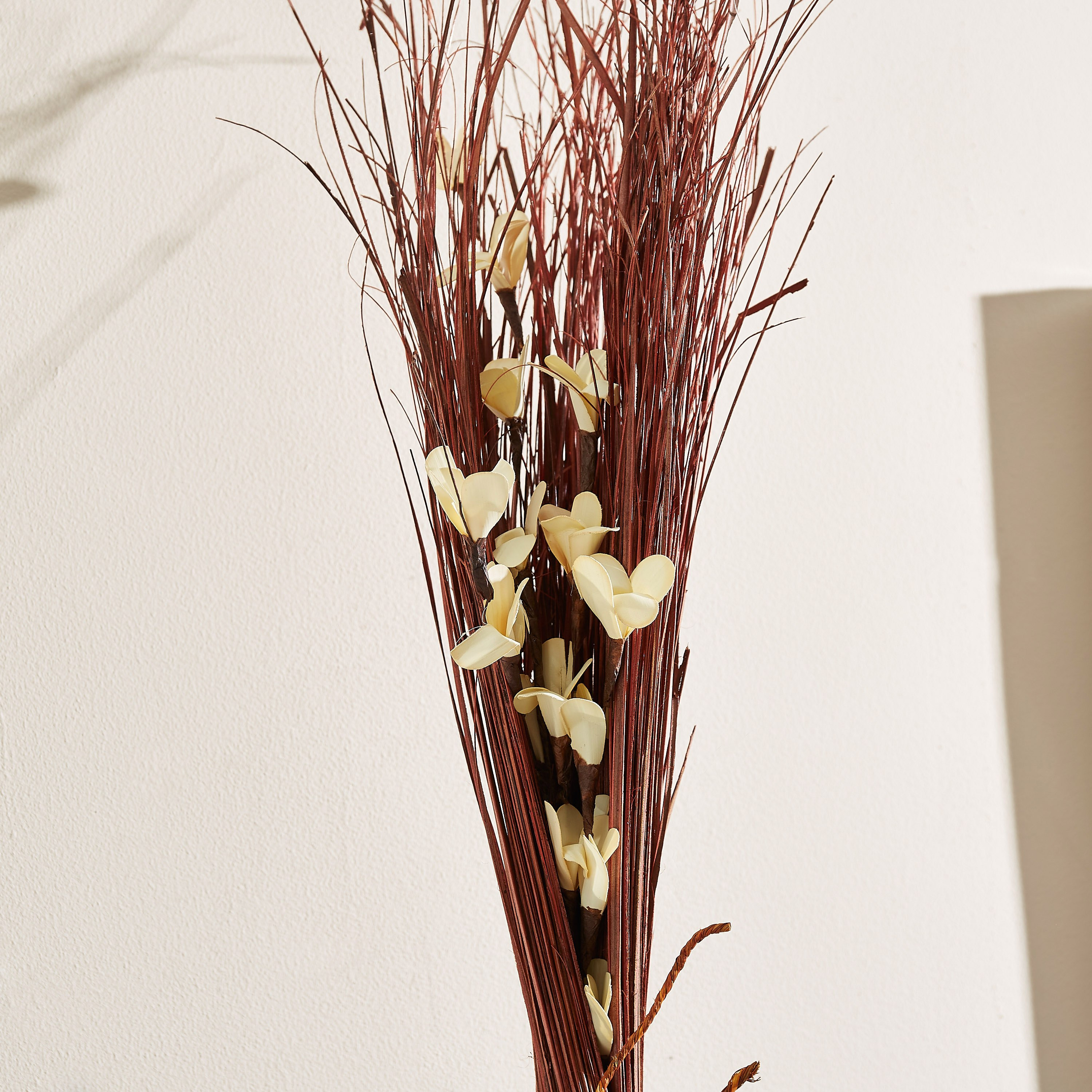 باقة نبات قائمة من إيستيل - 10x10x90 سم-hbxdecorandfurnishings-homeaccessories-artificialflowersandplants-image-2