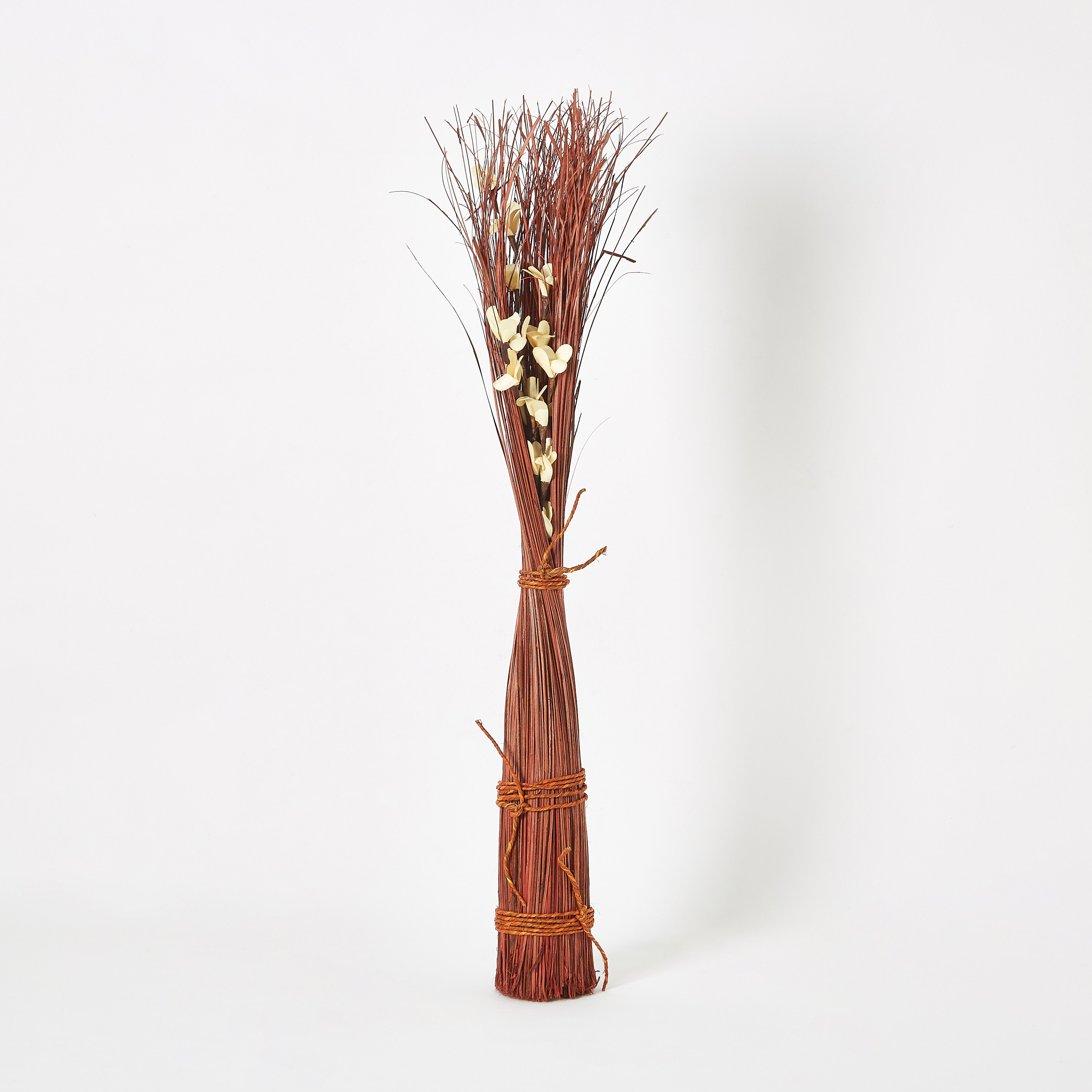 باقة نبات قائمة من إيستيل - 10x10x90 سم-hbxdecorandfurnishings-homeaccessories-artificialflowersandplants-image-5