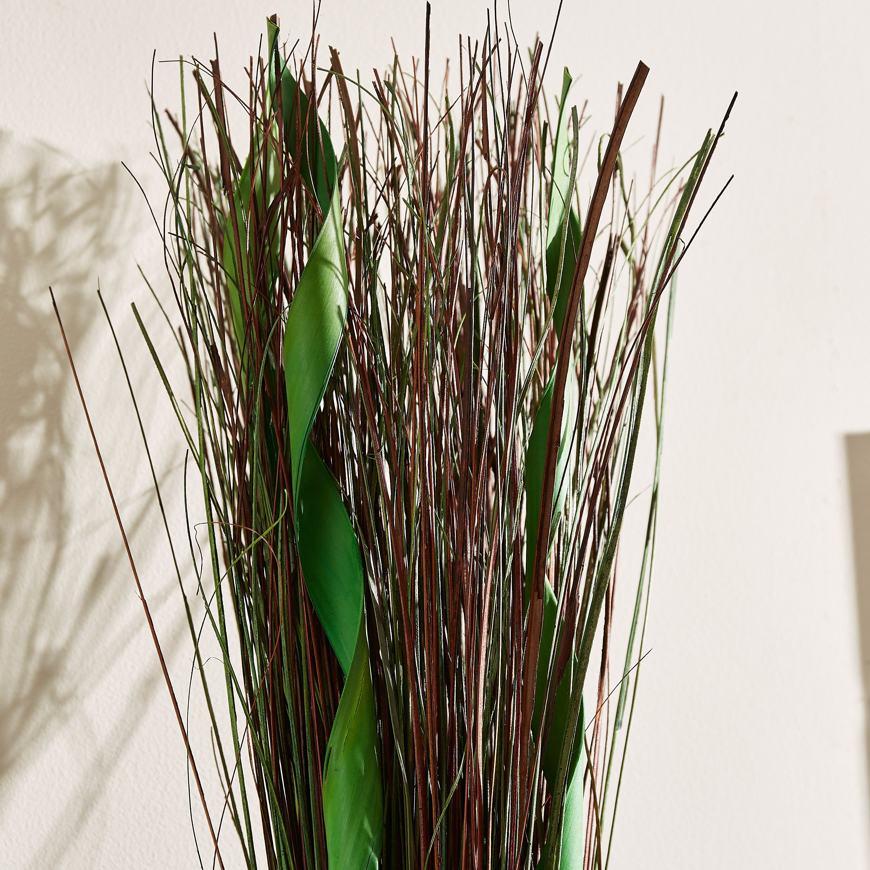 باقة نبات قائمة من إيستيل - 8x8x90 سم-hbxdecorandfurnishings-homeaccessories-artificialflowersandplants-image-2