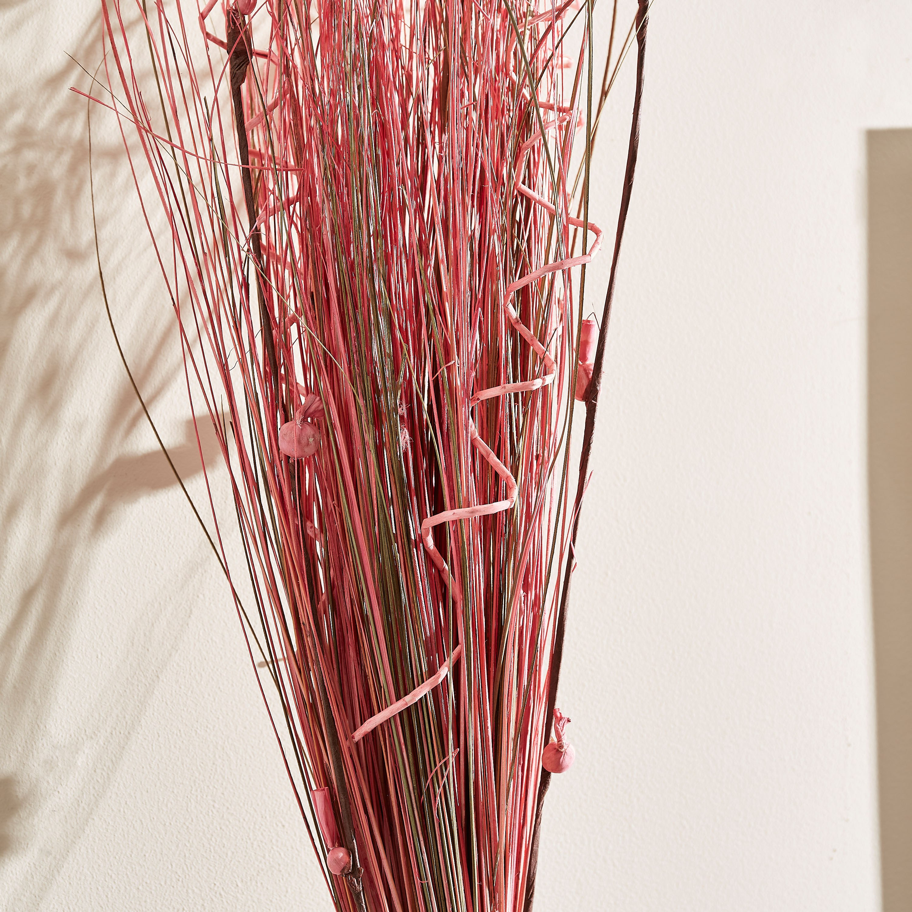باقة نبات قائمة من إيستيل - 8x8x90 سم-hbxdecorandfurnishings-homeaccessories-artificialflowersandplants-image-2
