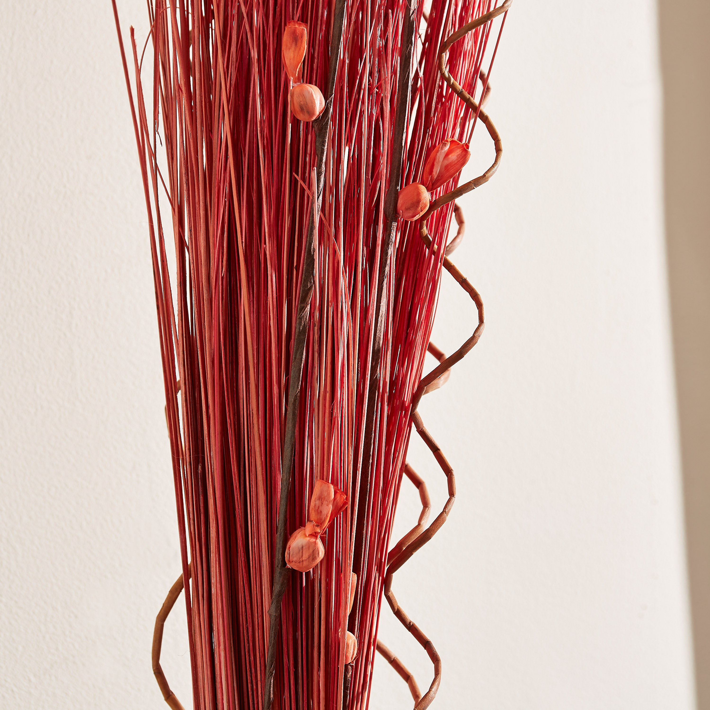 باقة نبات قائمة من إيستيل - 8x8x90 سم-hbxdecorandfurnishings-homeaccessories-artificialflowersandplants-image-2