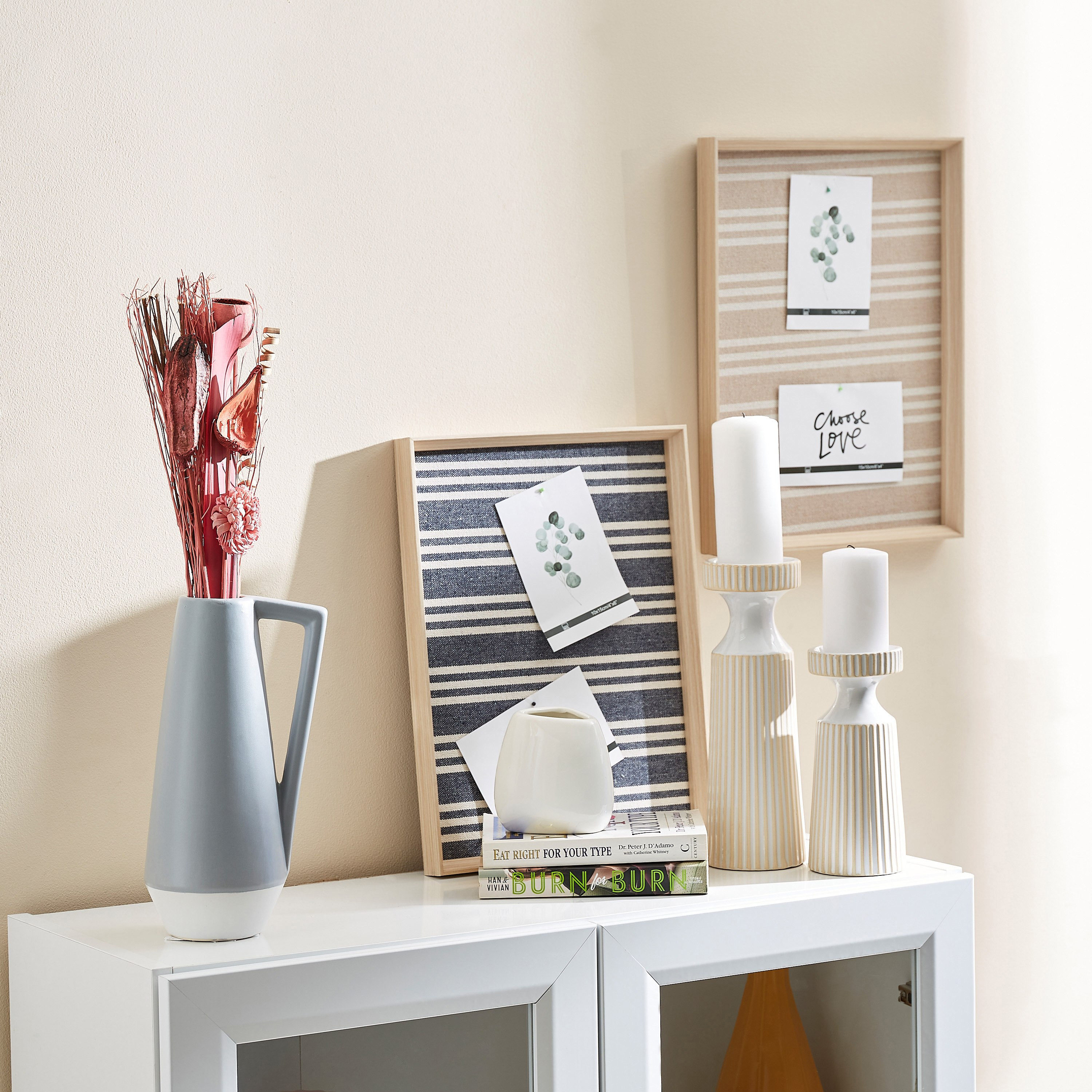 باقة نبات صغيرة من إيستيل - 19x8x55 سم-hbxdecorandfurnishings-homeaccessories-artificialflowersandplants-image-3