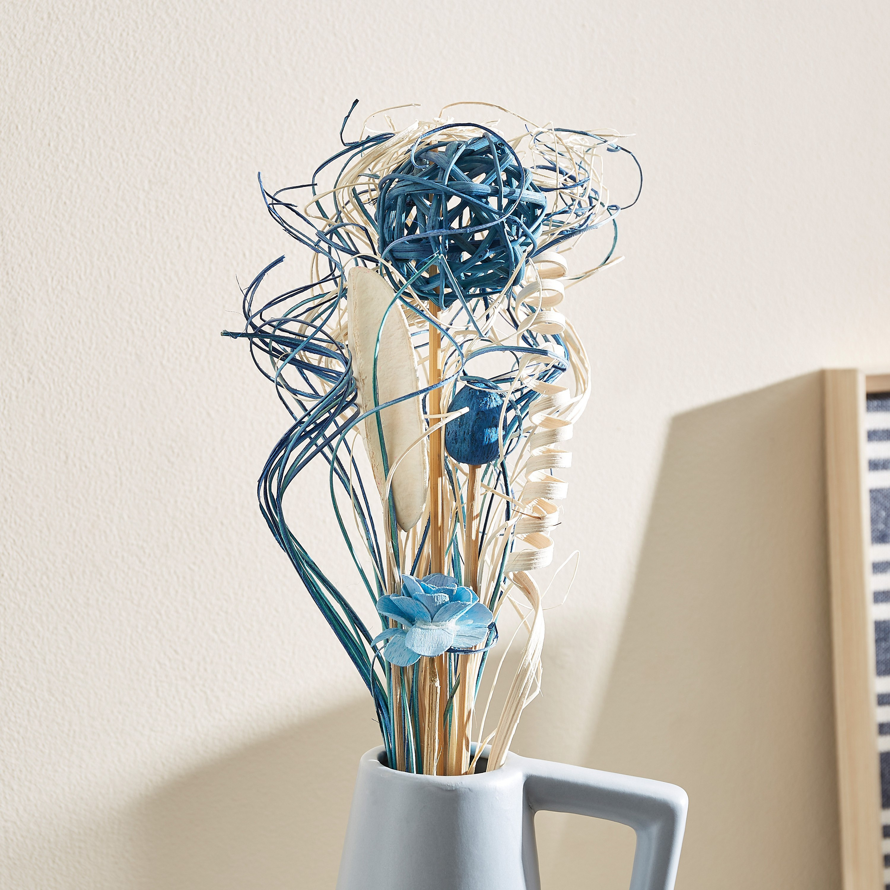 باقة نبات صغيرة من إيستيل - 19x8x55 سم-hbxdecorandfurnishings-homeaccessories-artificialflowersandplants-image-1