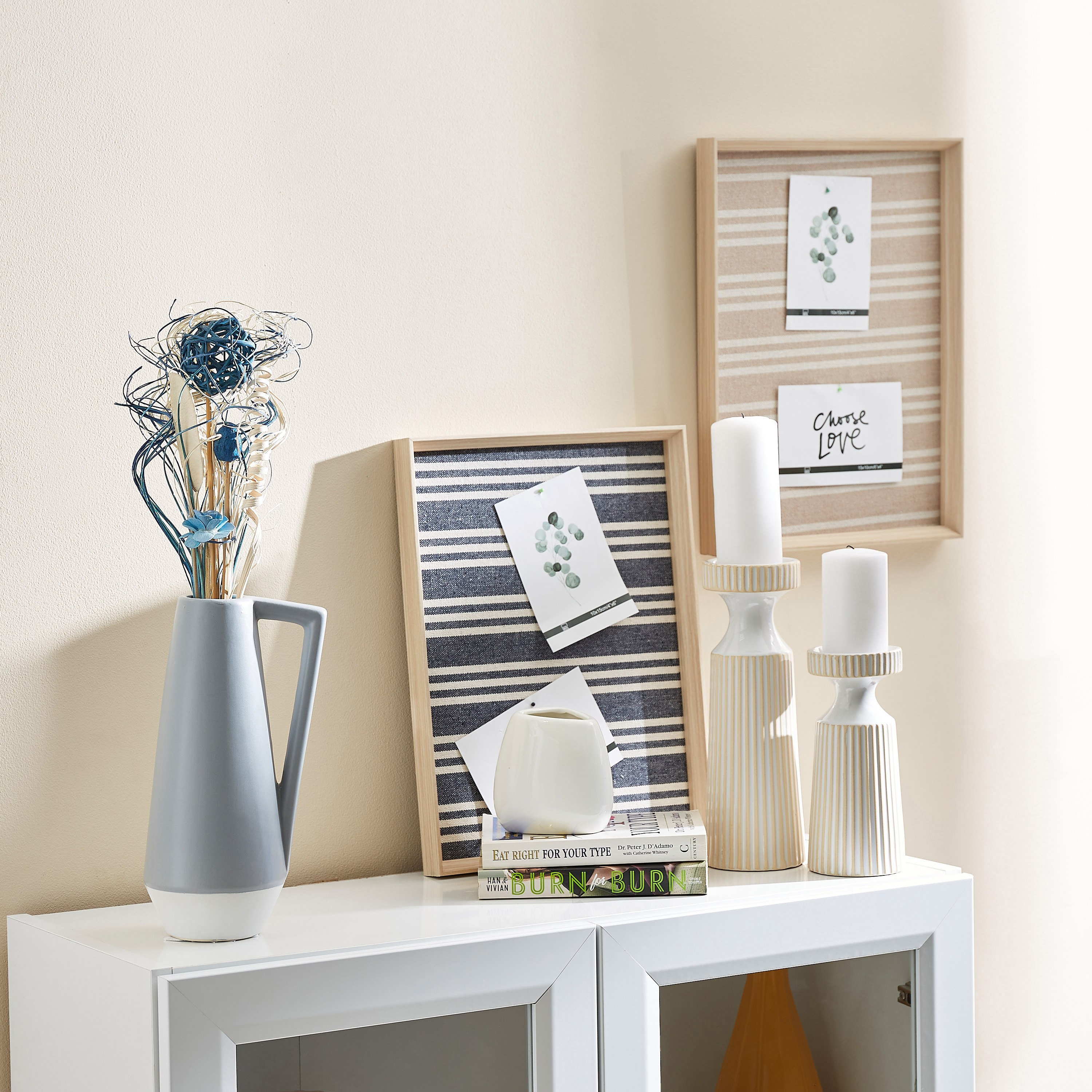 باقة نبات صغيرة من إيستيل - 19x8x55 سم-hbxdecorandfurnishings-homeaccessories-artificialflowersandplants-image-3
