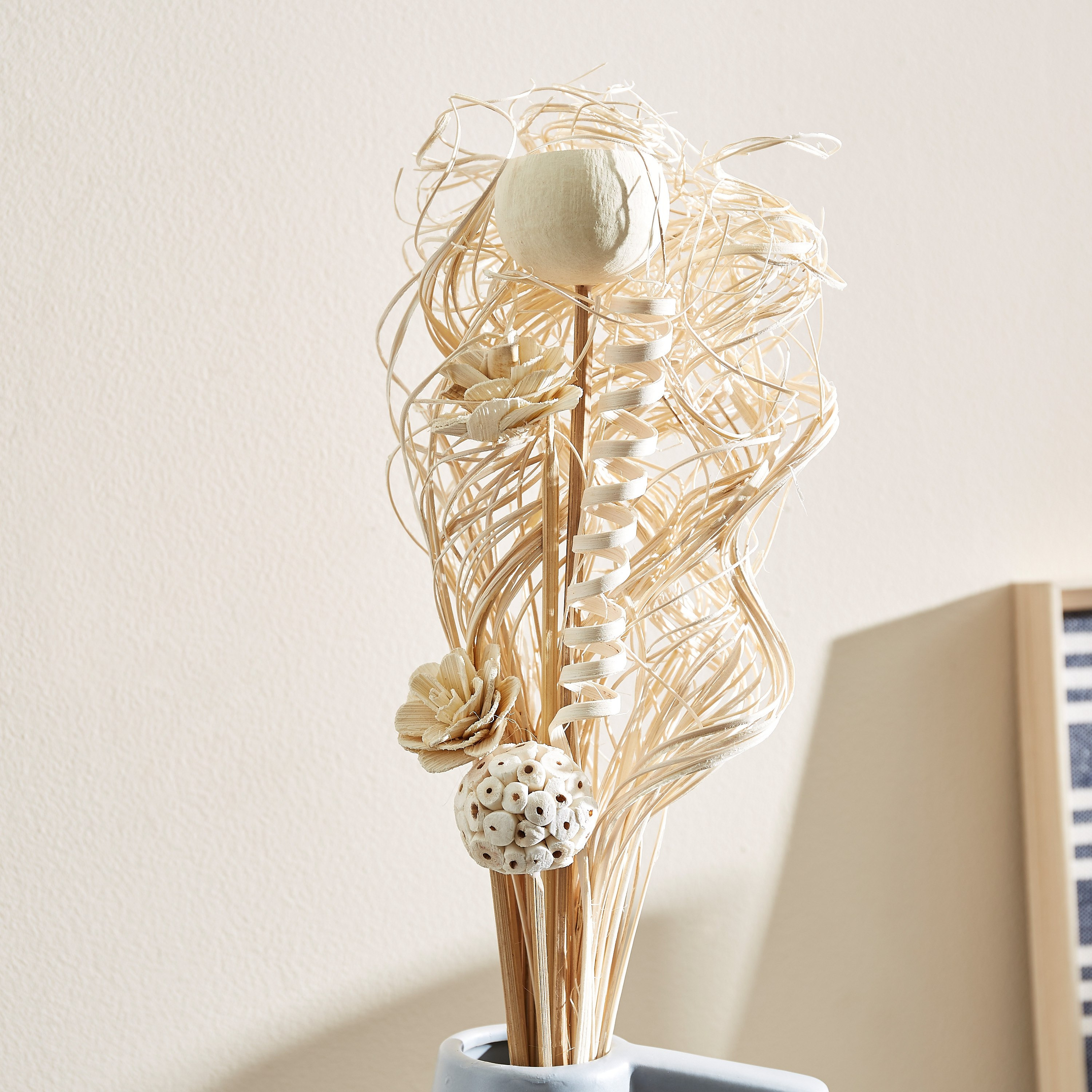 باقة نبات صغيرة من إيستيل - 19x8x55 سم-hbxdecorandfurnishings-homeaccessories-artificialflowersandplants-image-1