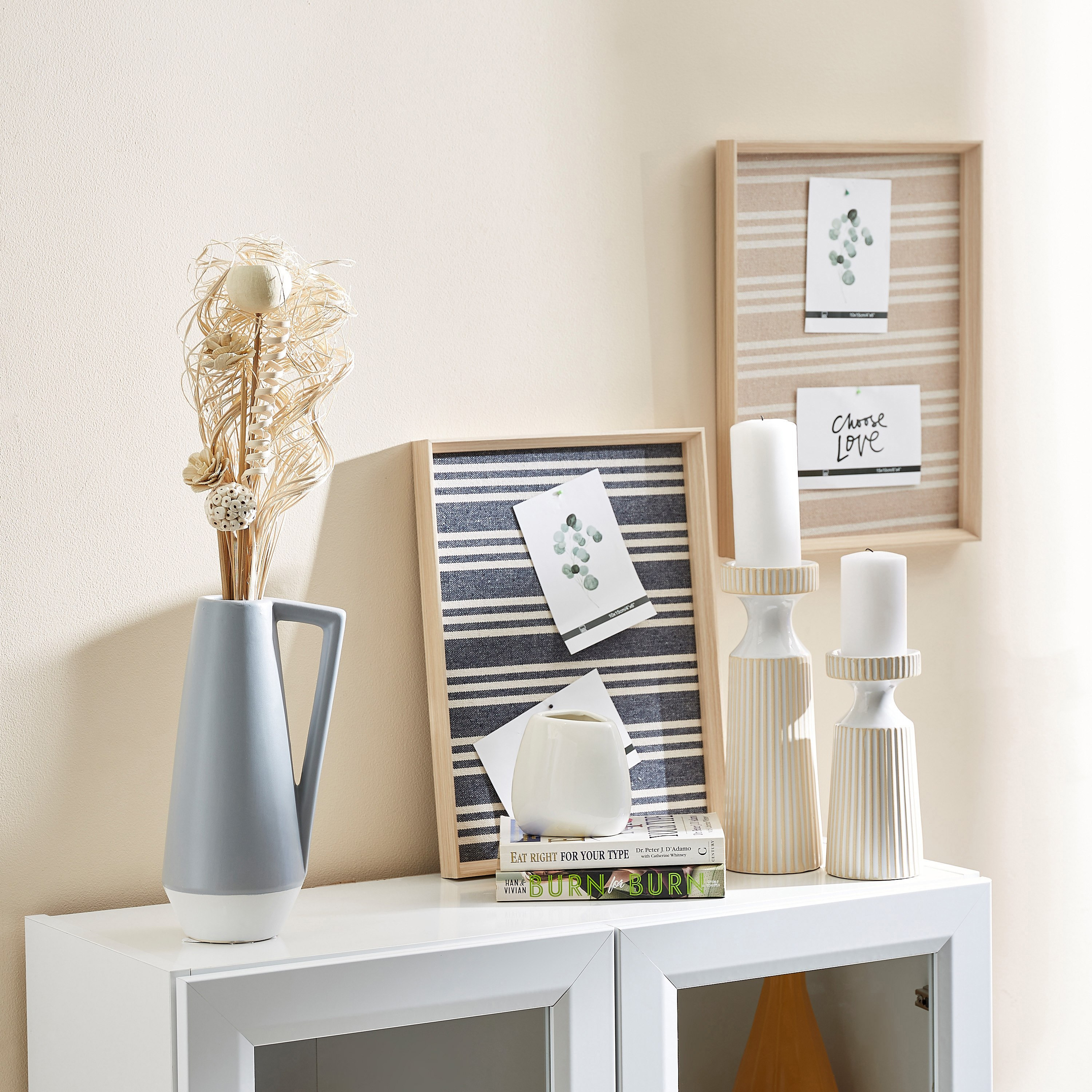 باقة نبات صغيرة من إيستيل - 19x8x55 سم-hbxdecorandfurnishings-homeaccessories-artificialflowersandplants-image-3