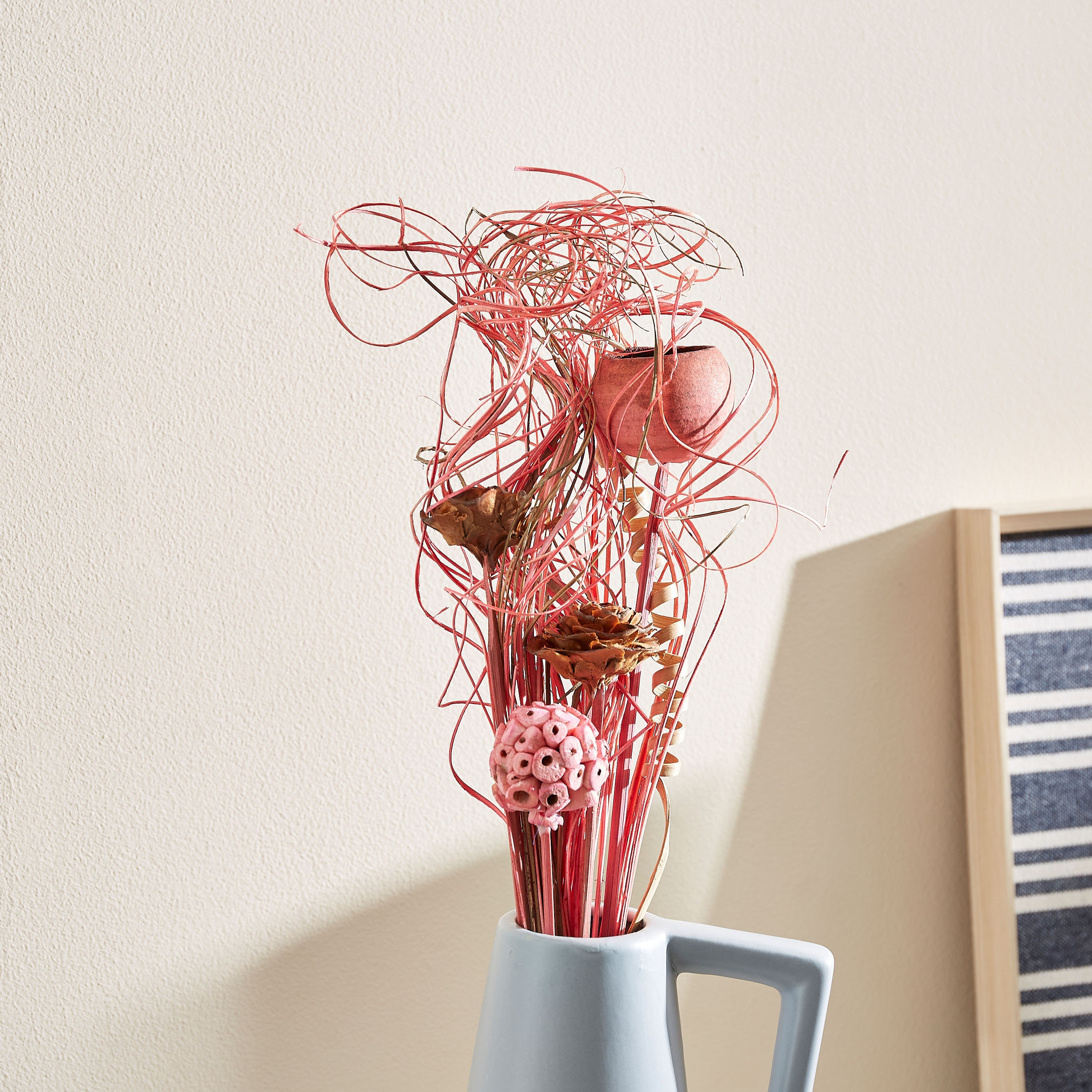 باقة نبات صغيرة من إيستيل - 19x8x55 سم-hbxdecorandfurnishings-homeaccessories-artificialflowersandplants-image-1