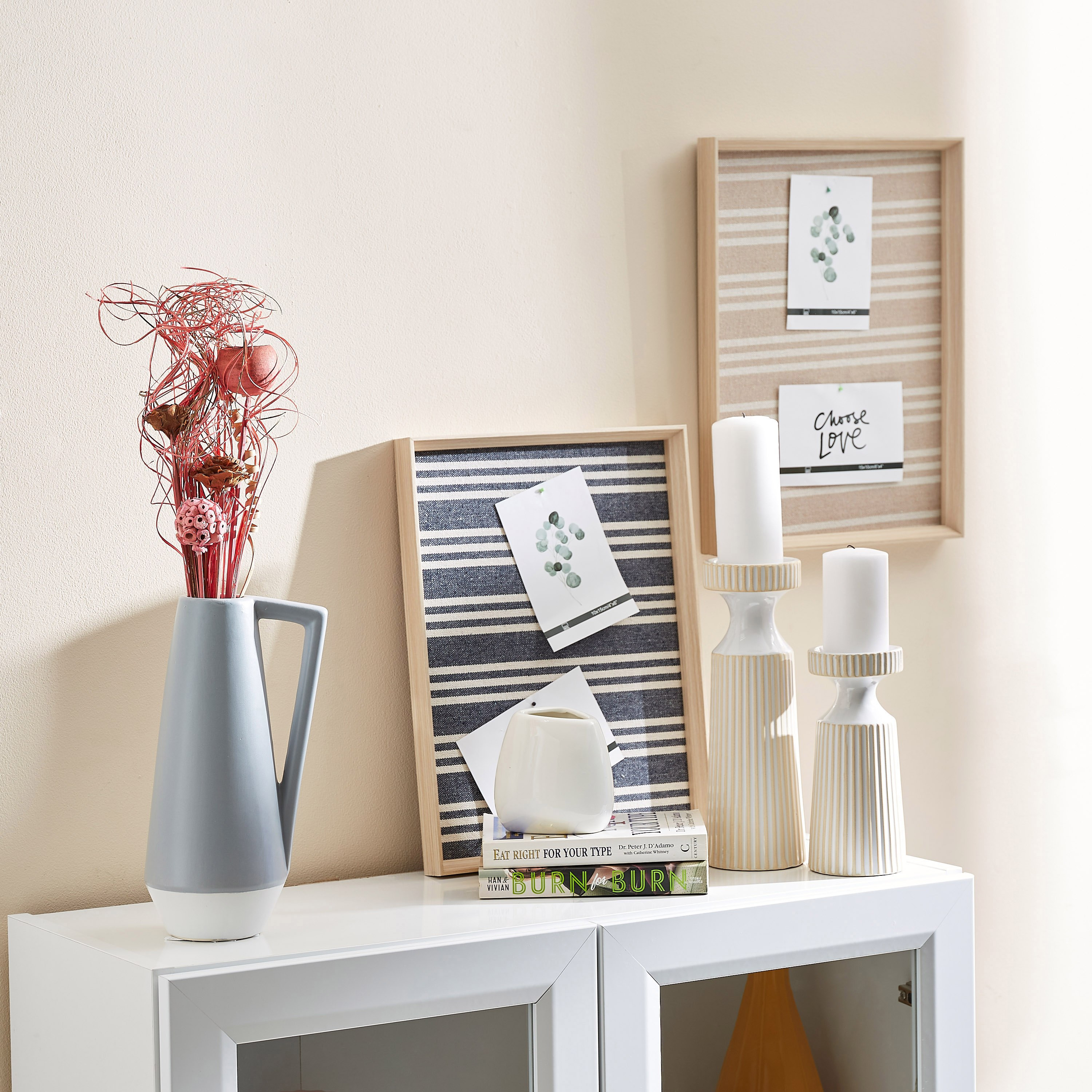 باقة نبات صغيرة من إيستيل - 19x8x55 سم-hbxdecorandfurnishings-homeaccessories-artificialflowersandplants-image-3