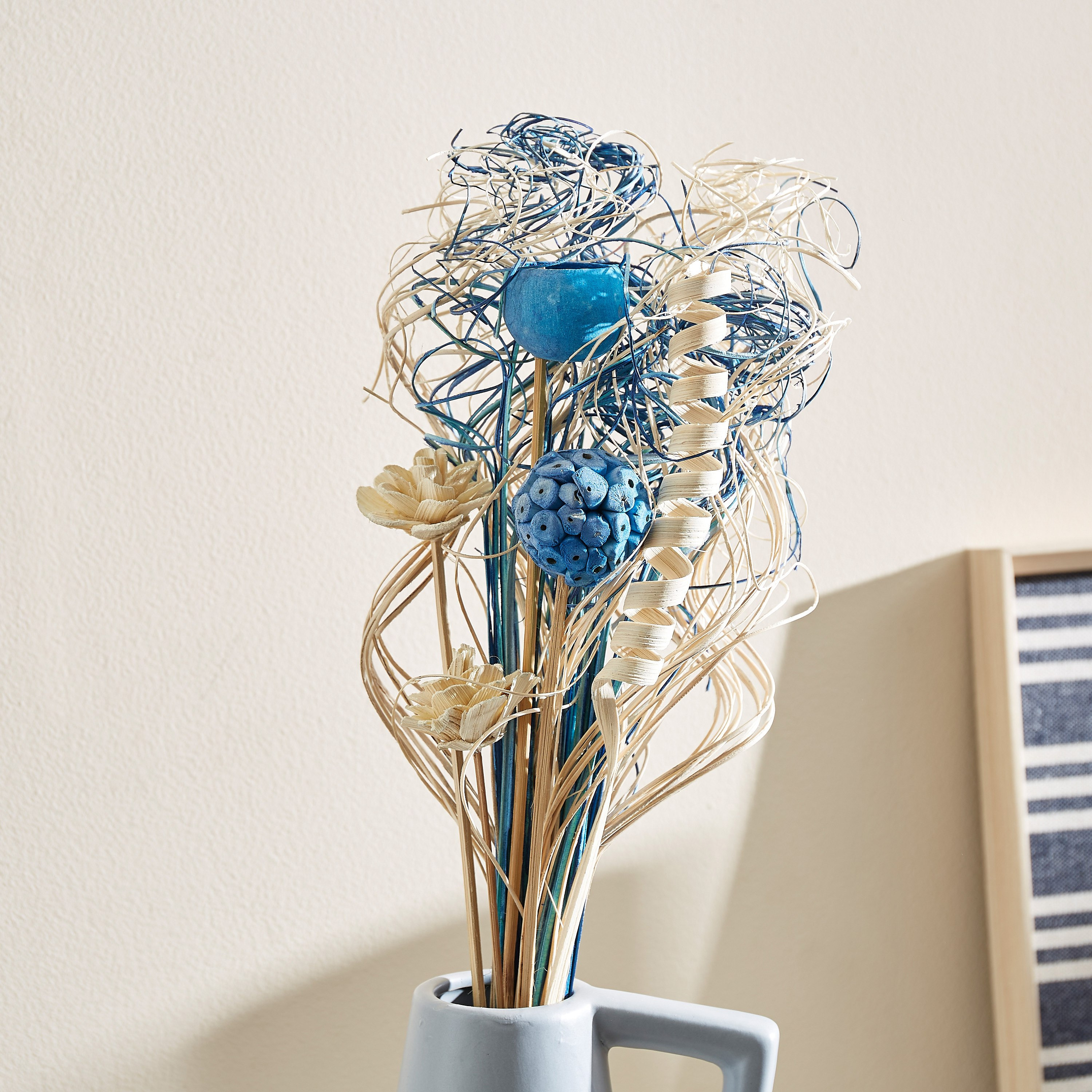 باقة زهور صغيرة من إيستيل - 19x8x55 سم-hbxdecorandfurnishings-homeaccessories-artificialflowersandplants-image-1